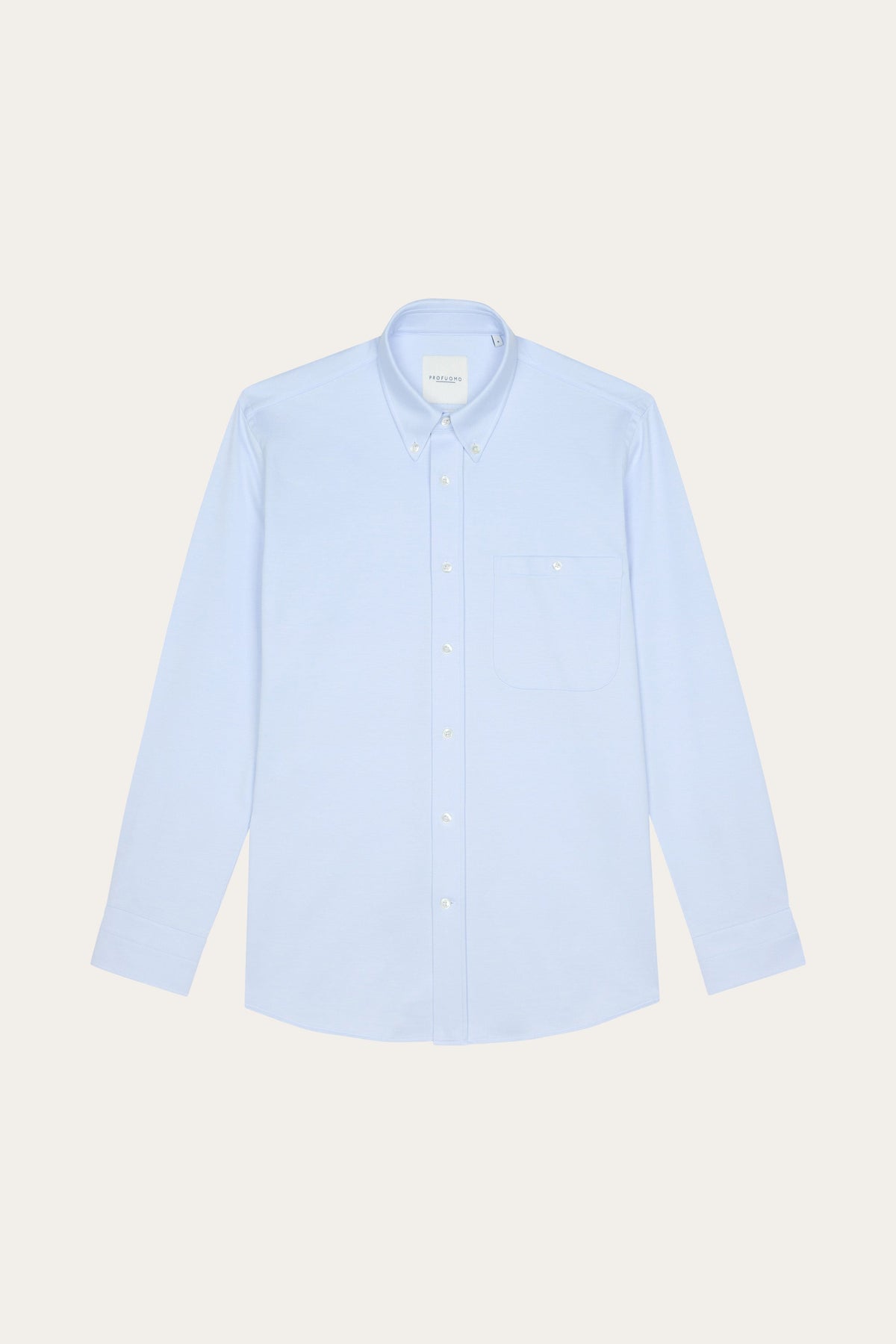 Blauw casual Japanse Knitted overhemd