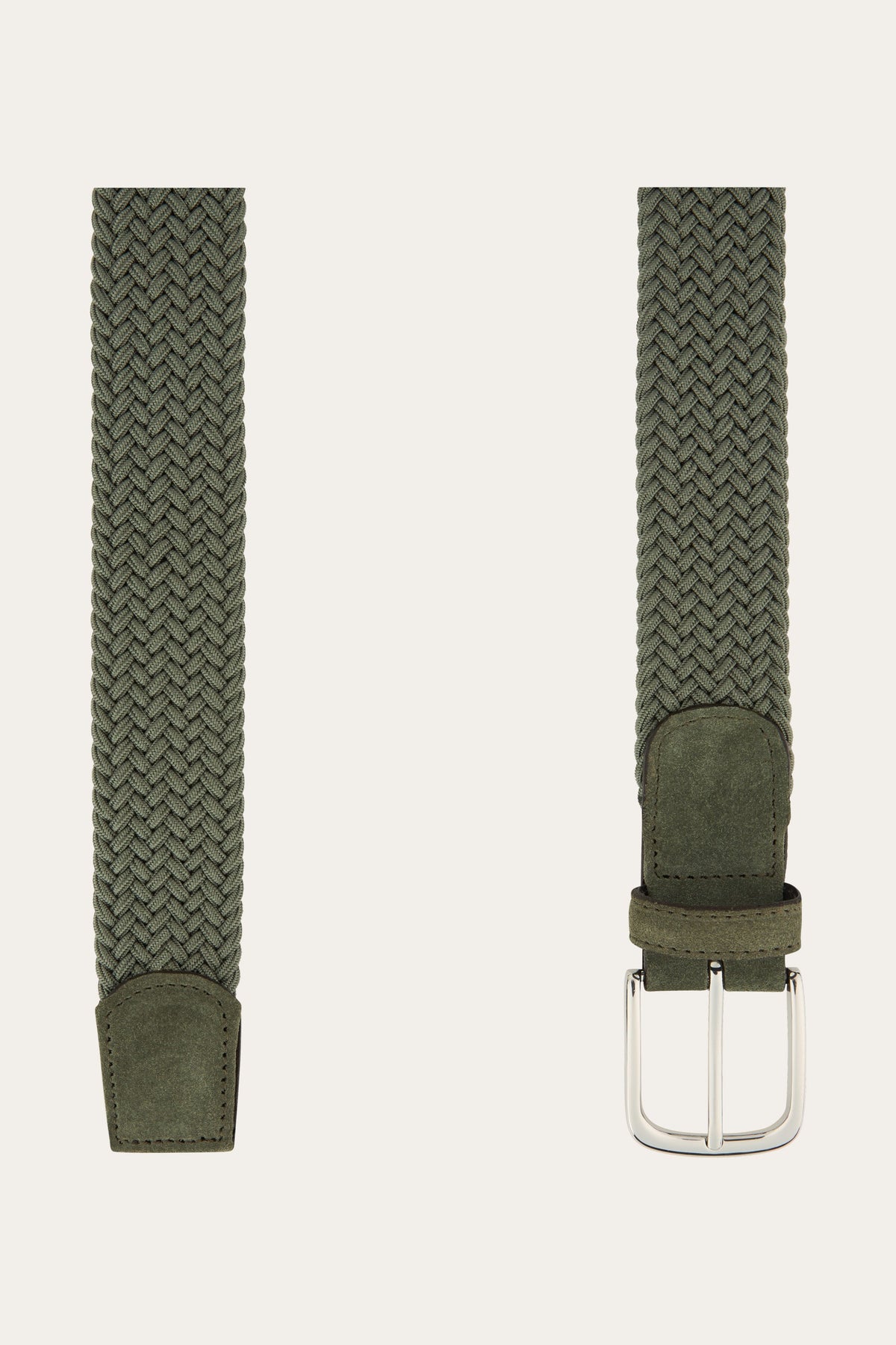 Groene elastische riem