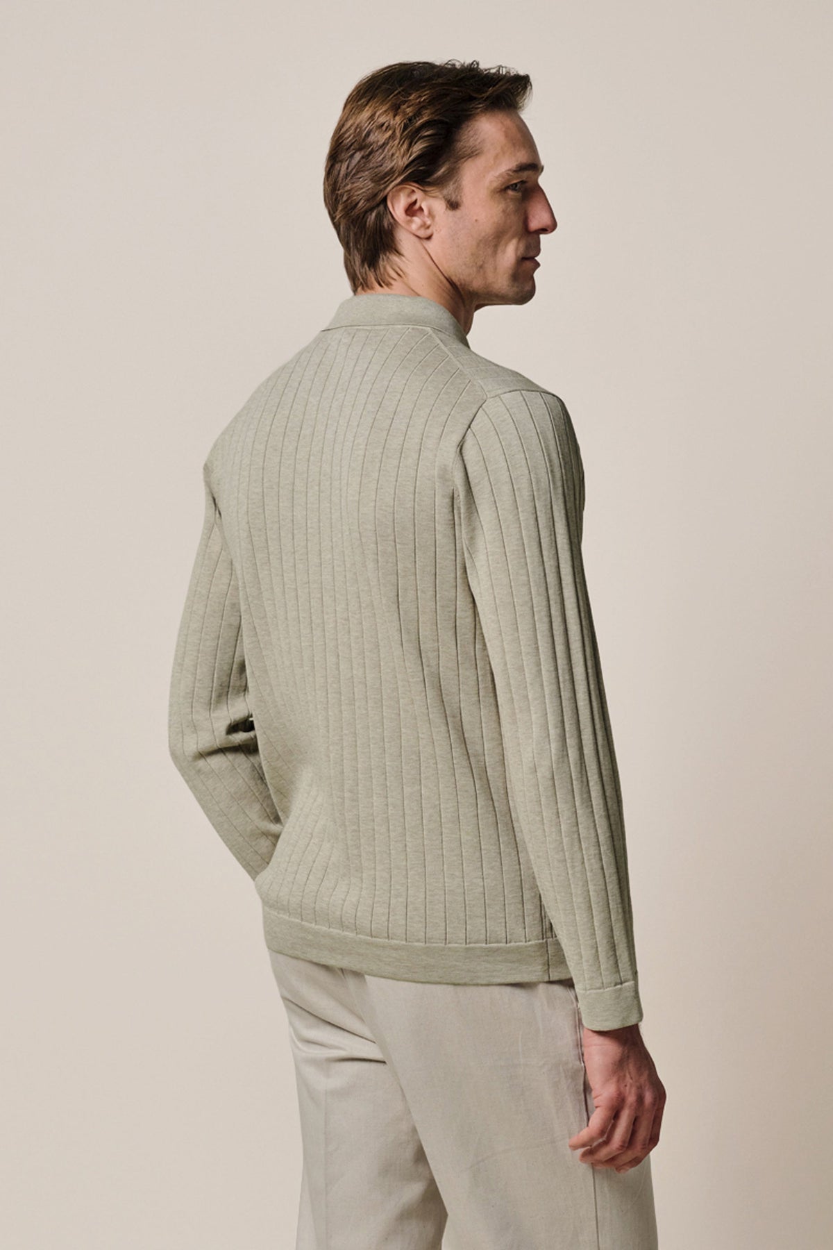 Beige Aero Ease polo