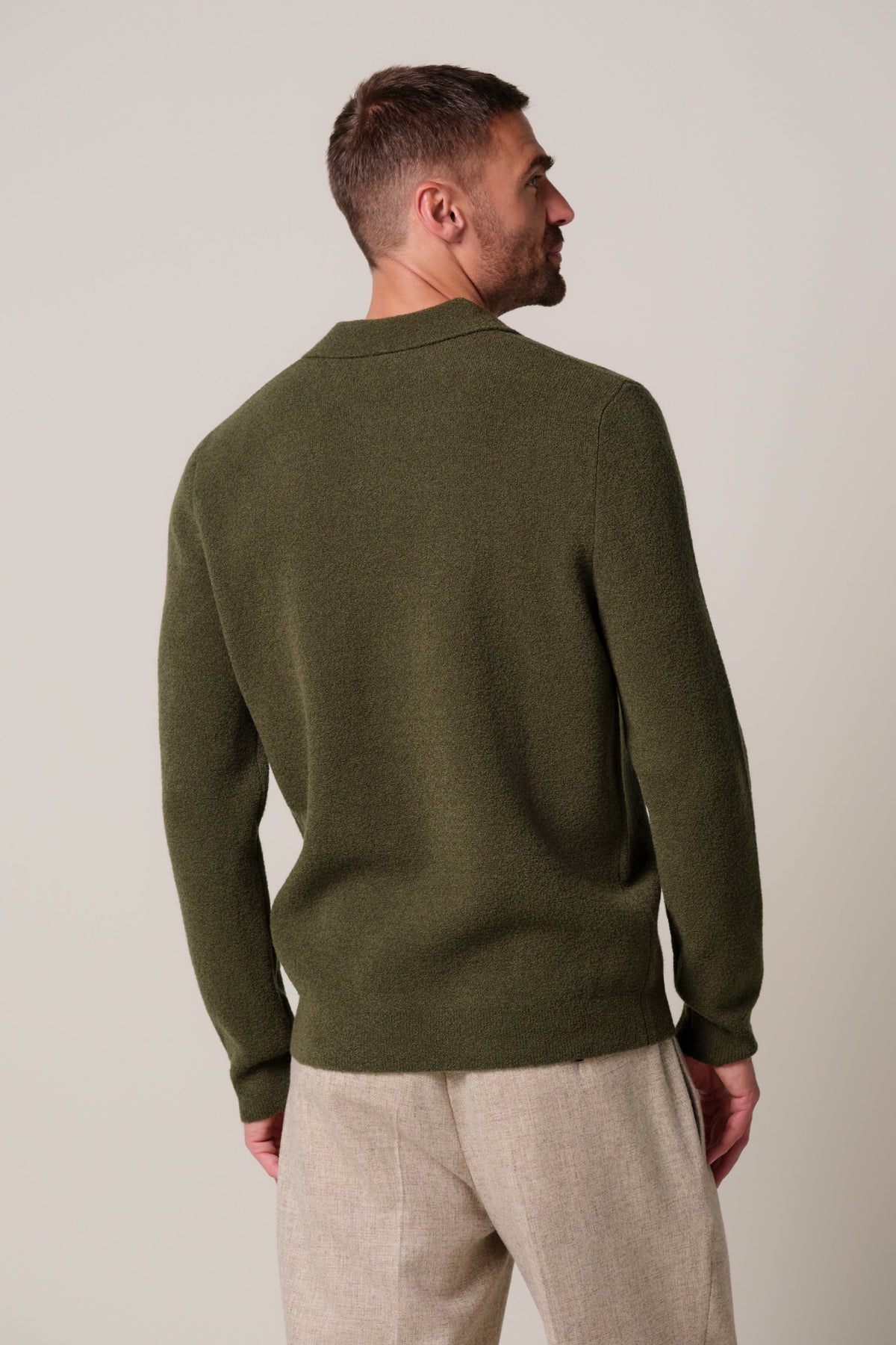 Army boiled wollen polo