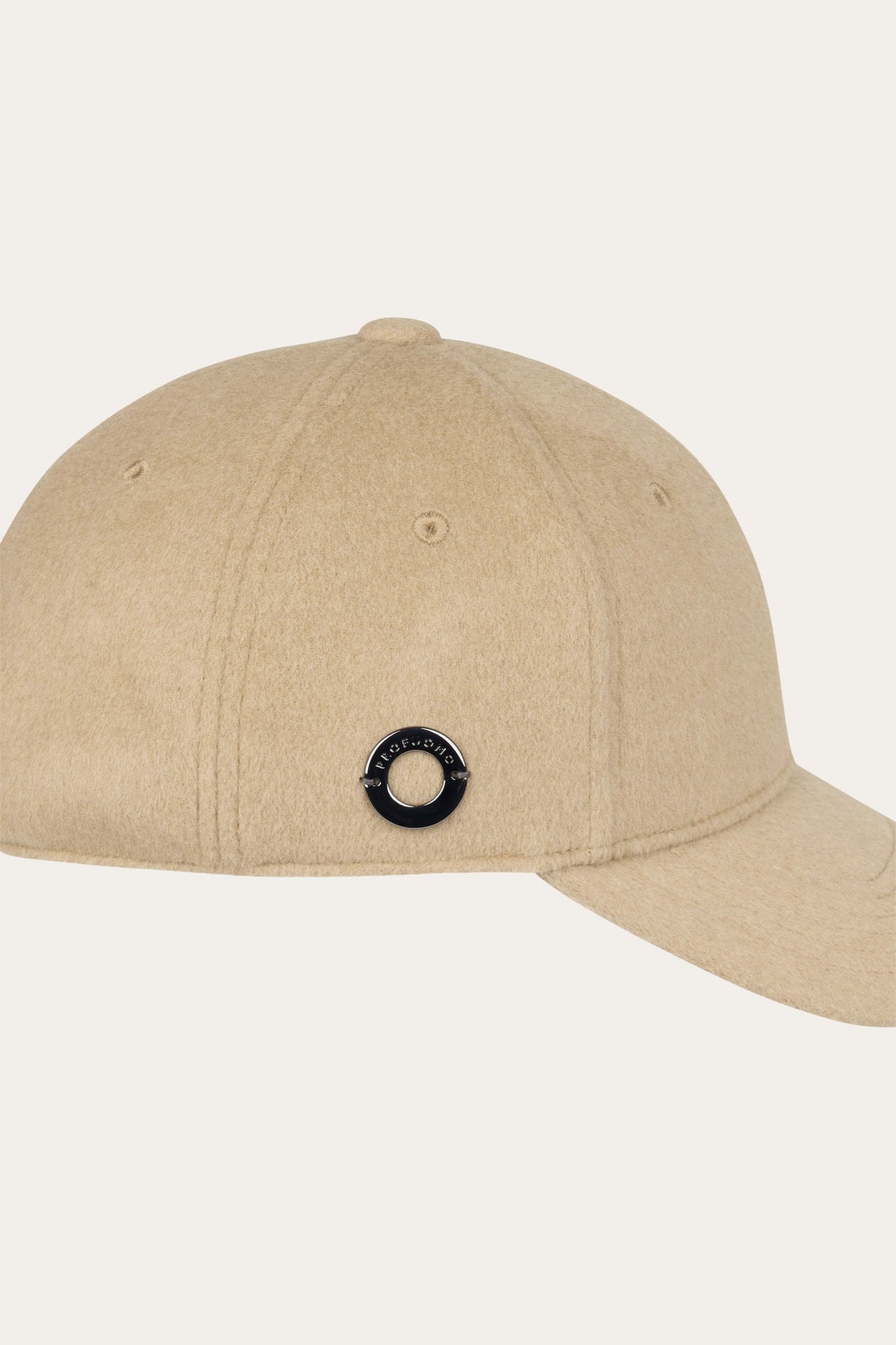 Camel wollen baseball cap