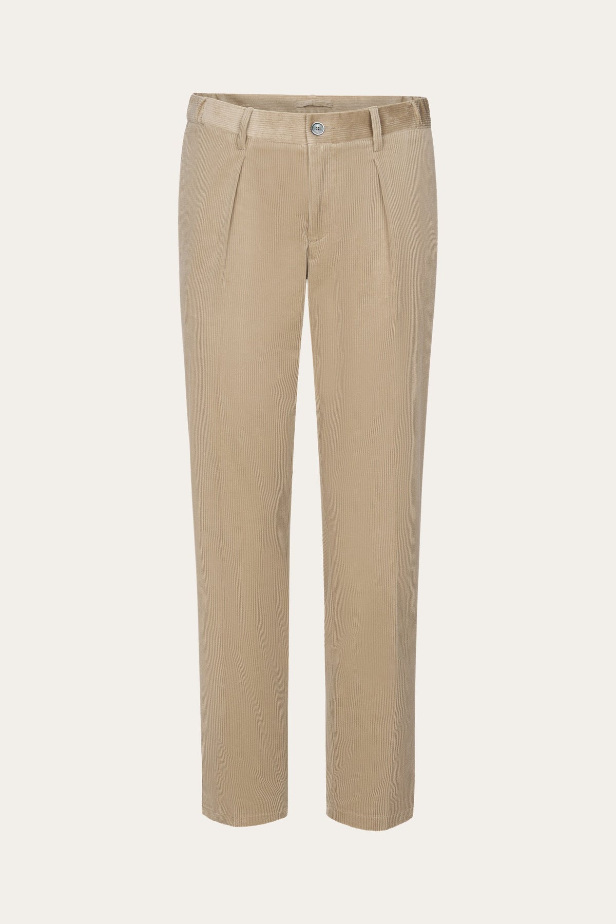 Beige corduroy chino