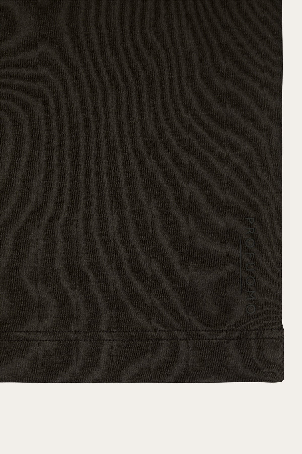 Donkerbruin oversized T-shirt