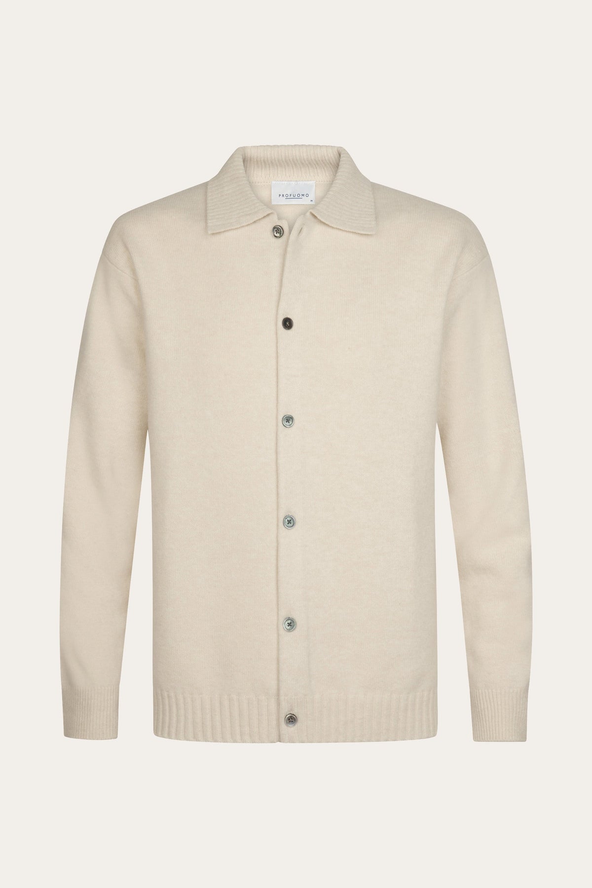 Zand soft wollen cardigan
