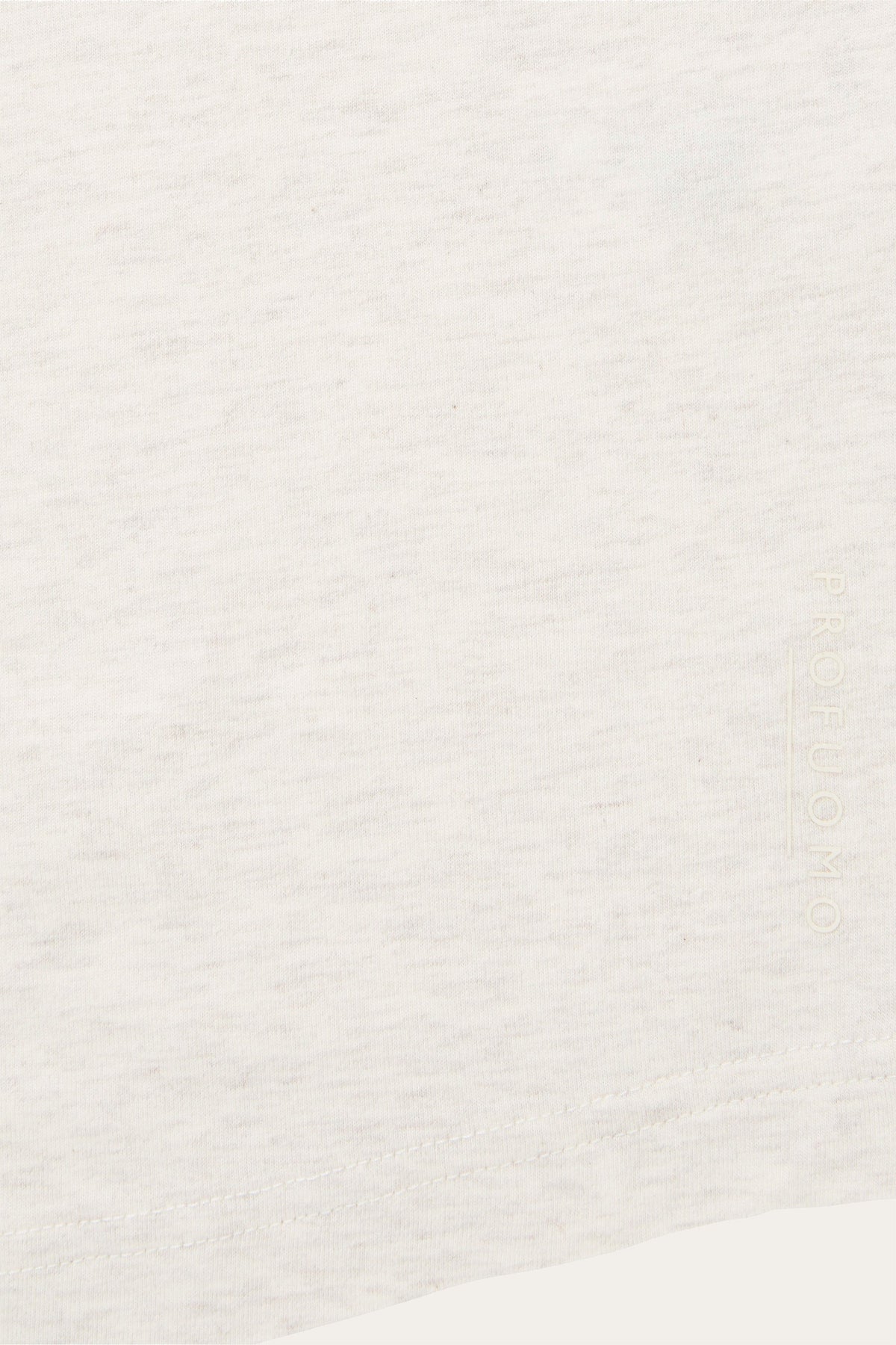 Beige single jersey polo