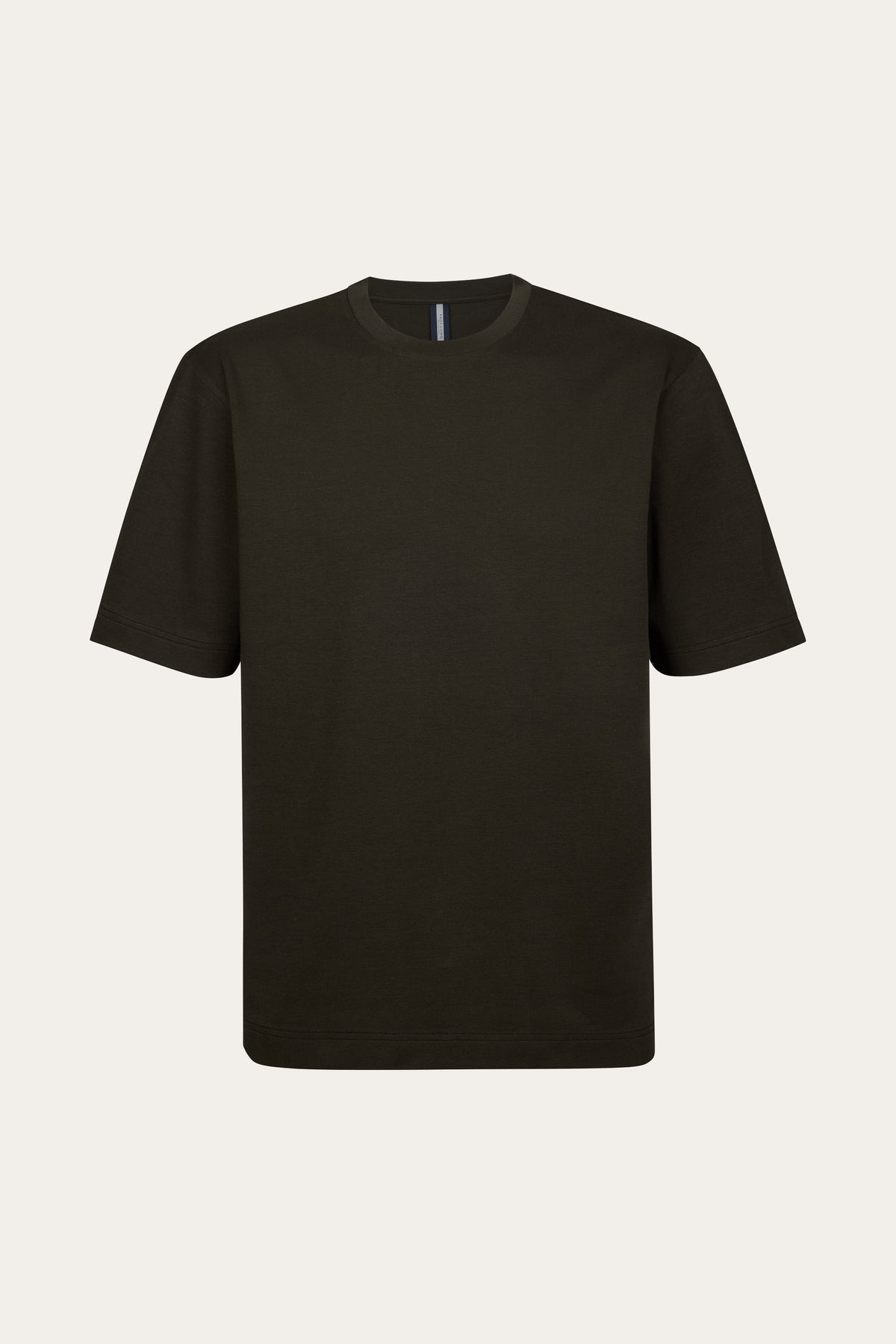 Donkerbruin oversized T-shirt