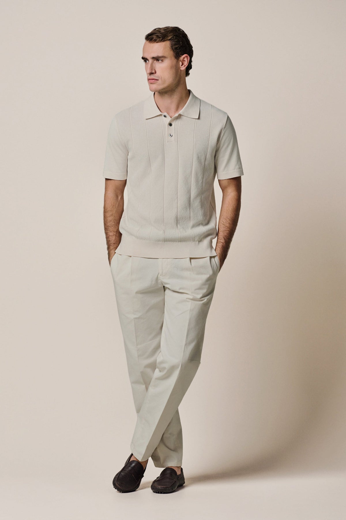 Off-white Aero Ease gestreepte polo