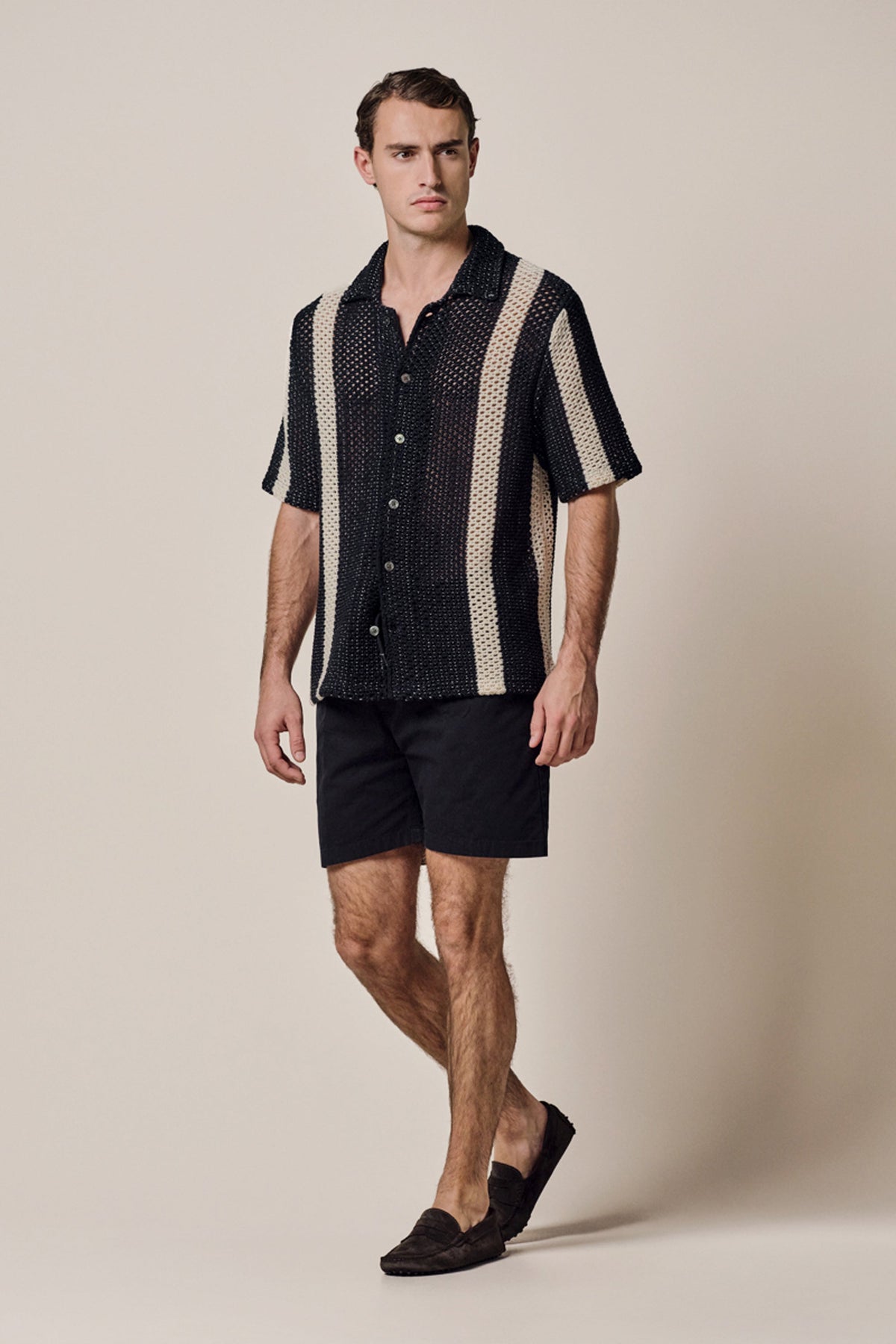 Navy Antique dye shorts