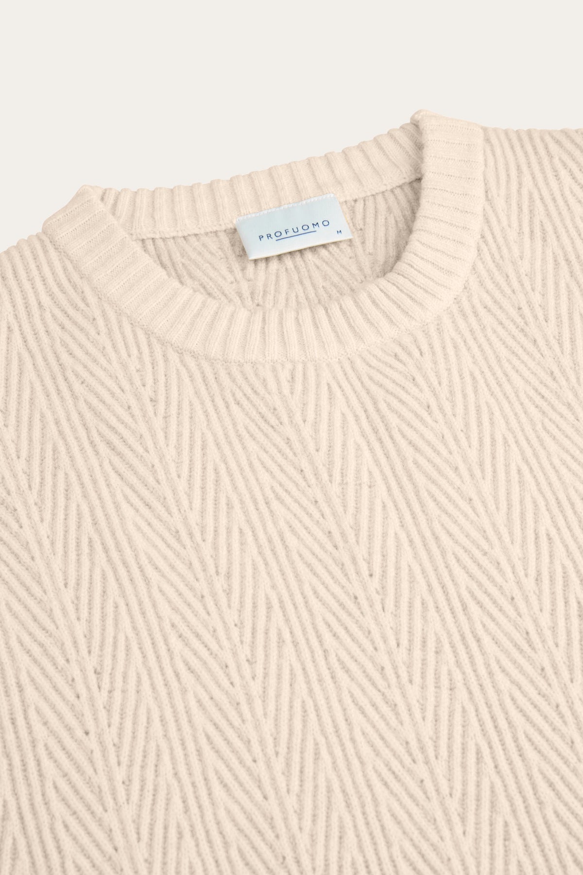 Zand heavy wollen crewneck