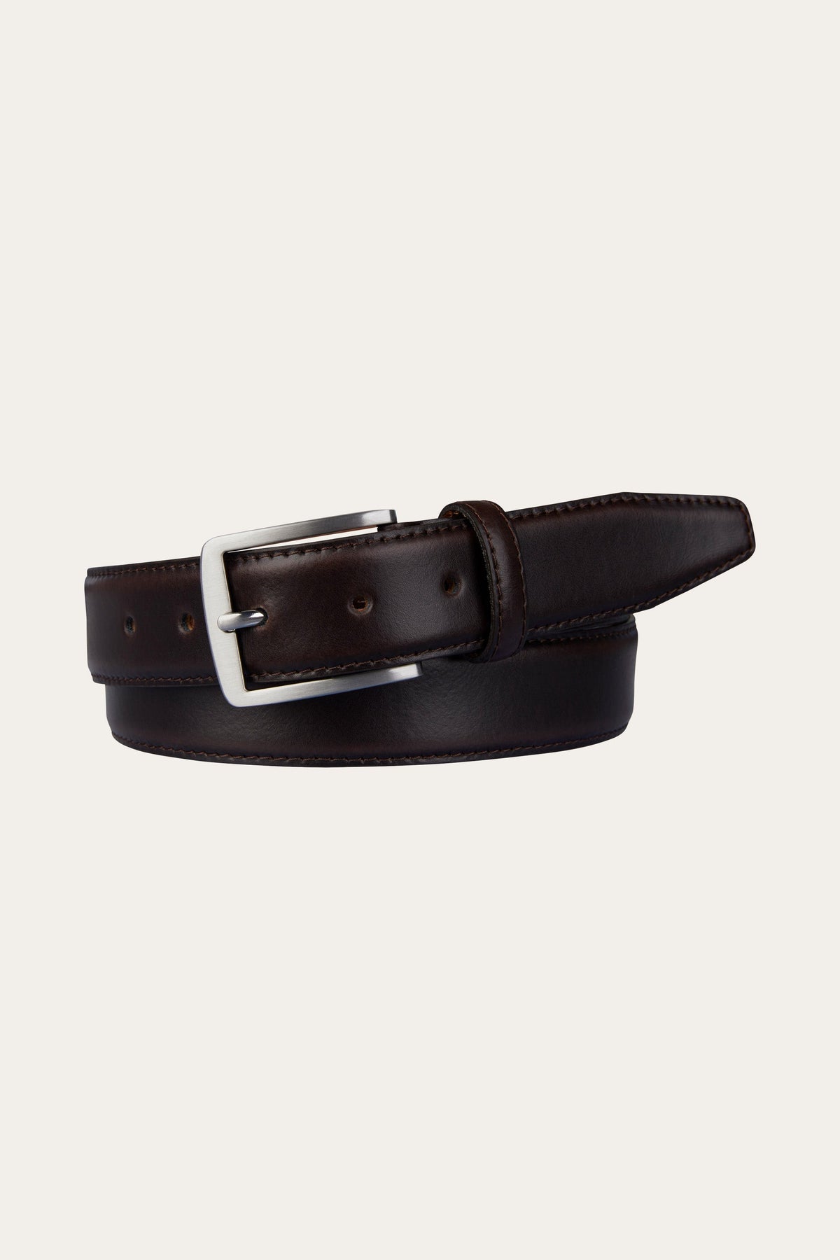 Bruine lederen riem