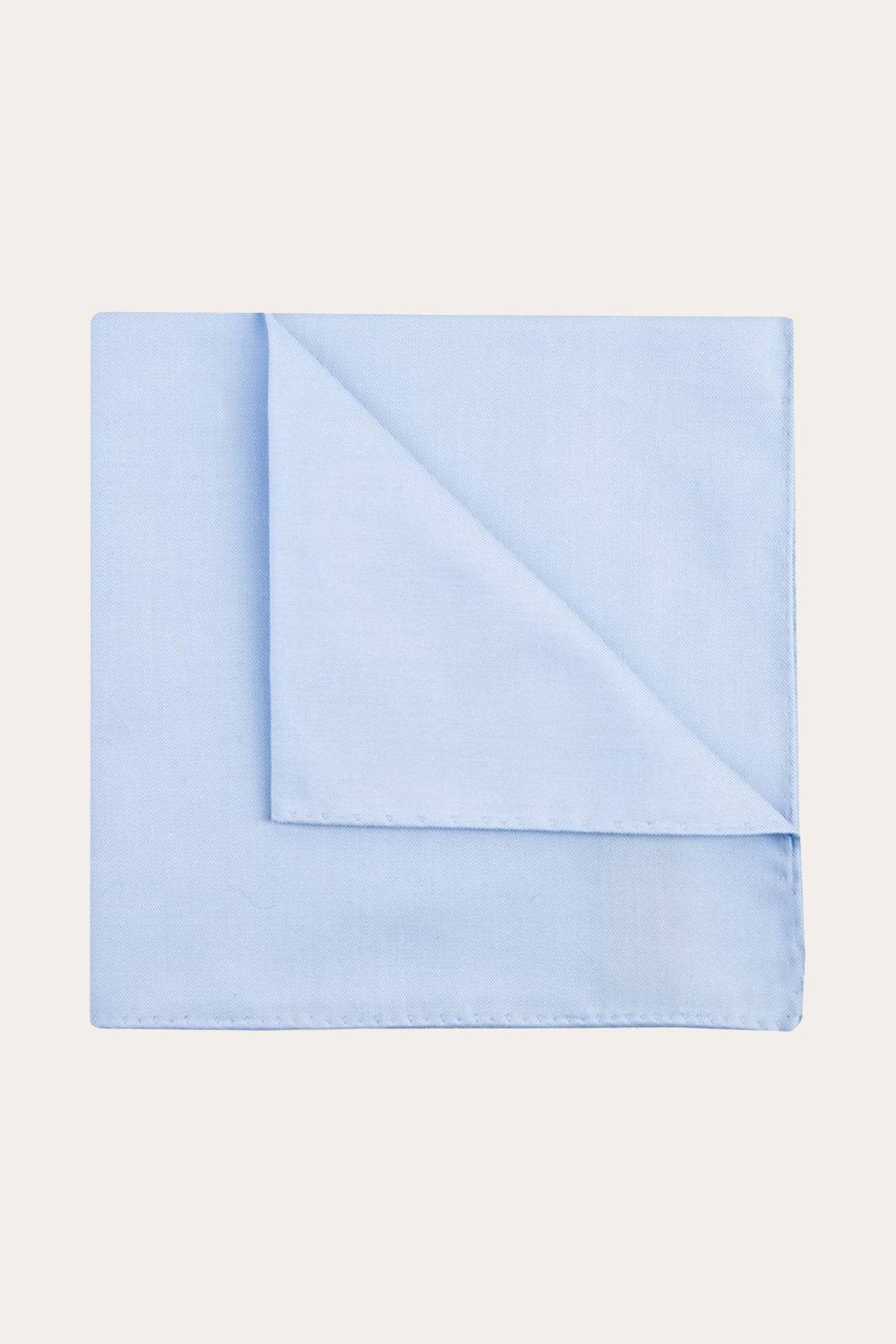 Blauw royal twill pochet