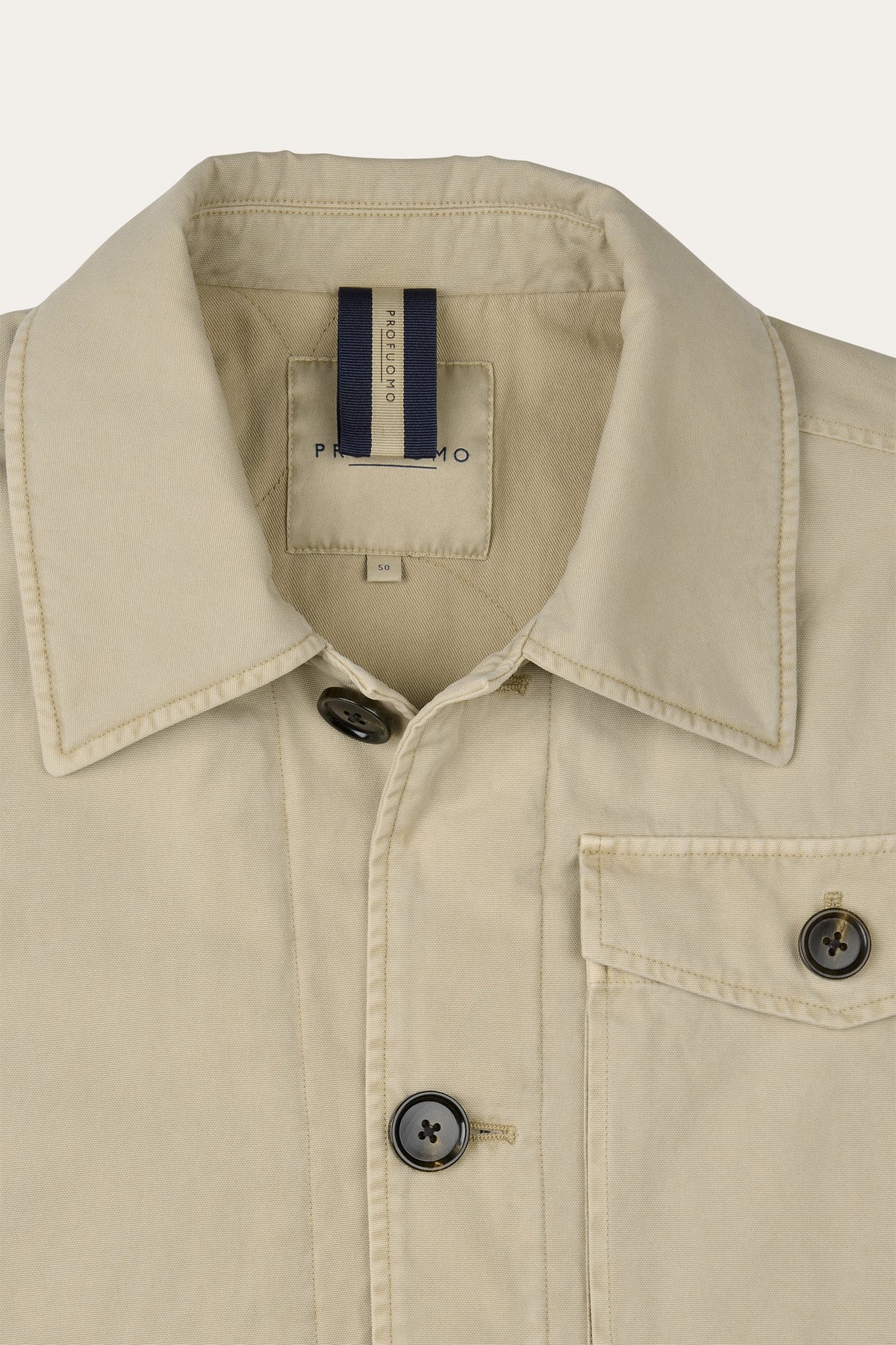Lichtbeige Antique Dye bomber