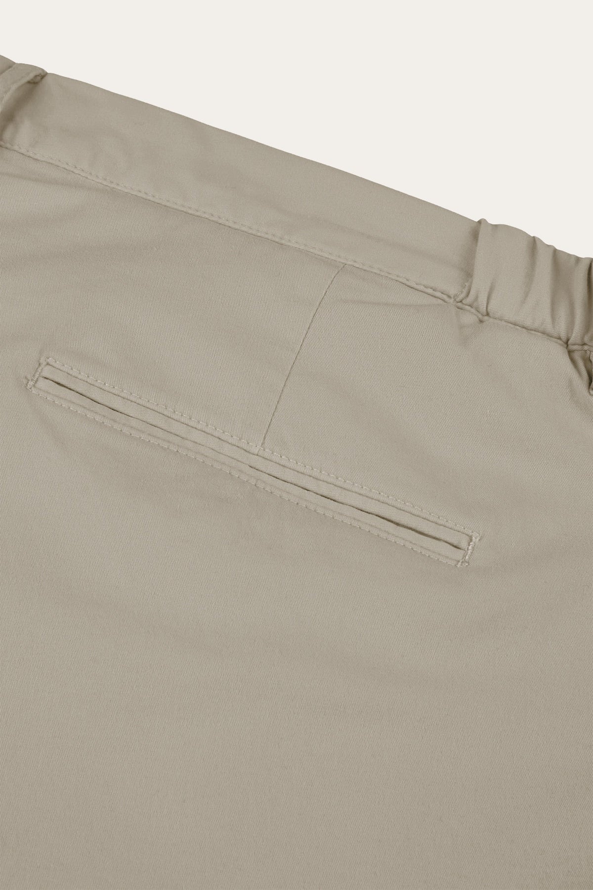 Lichtbeige stretch twill chino
