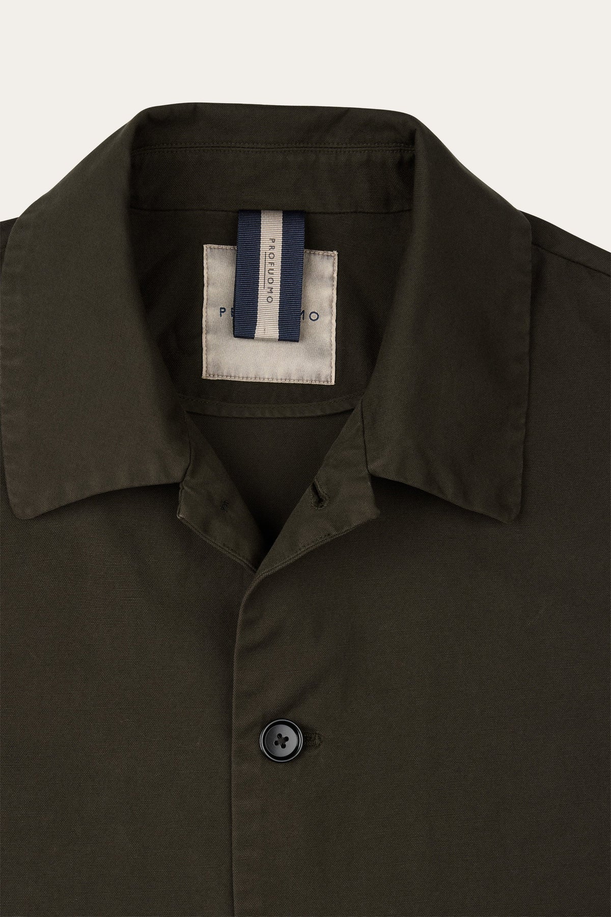 Donkerbruine Antique Dye overshirt