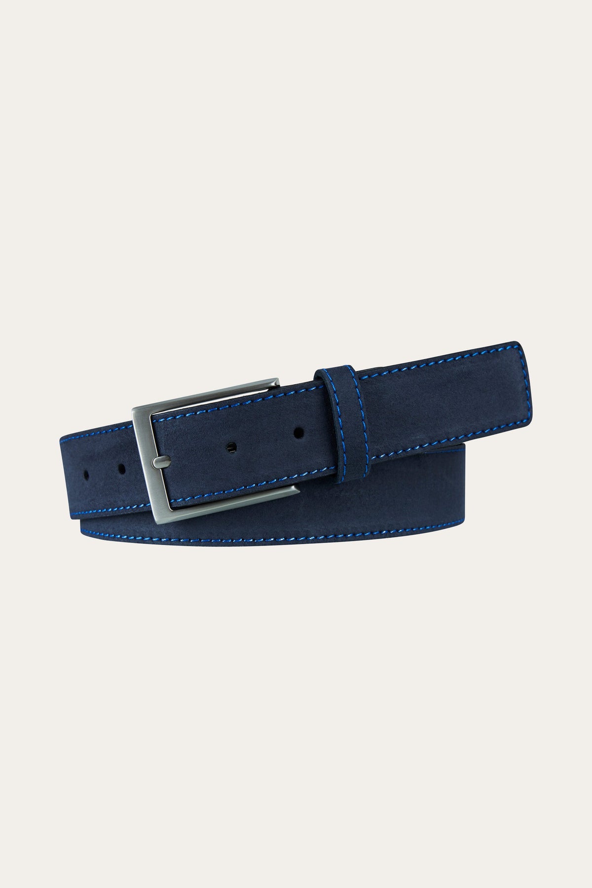 Navy lederen riem