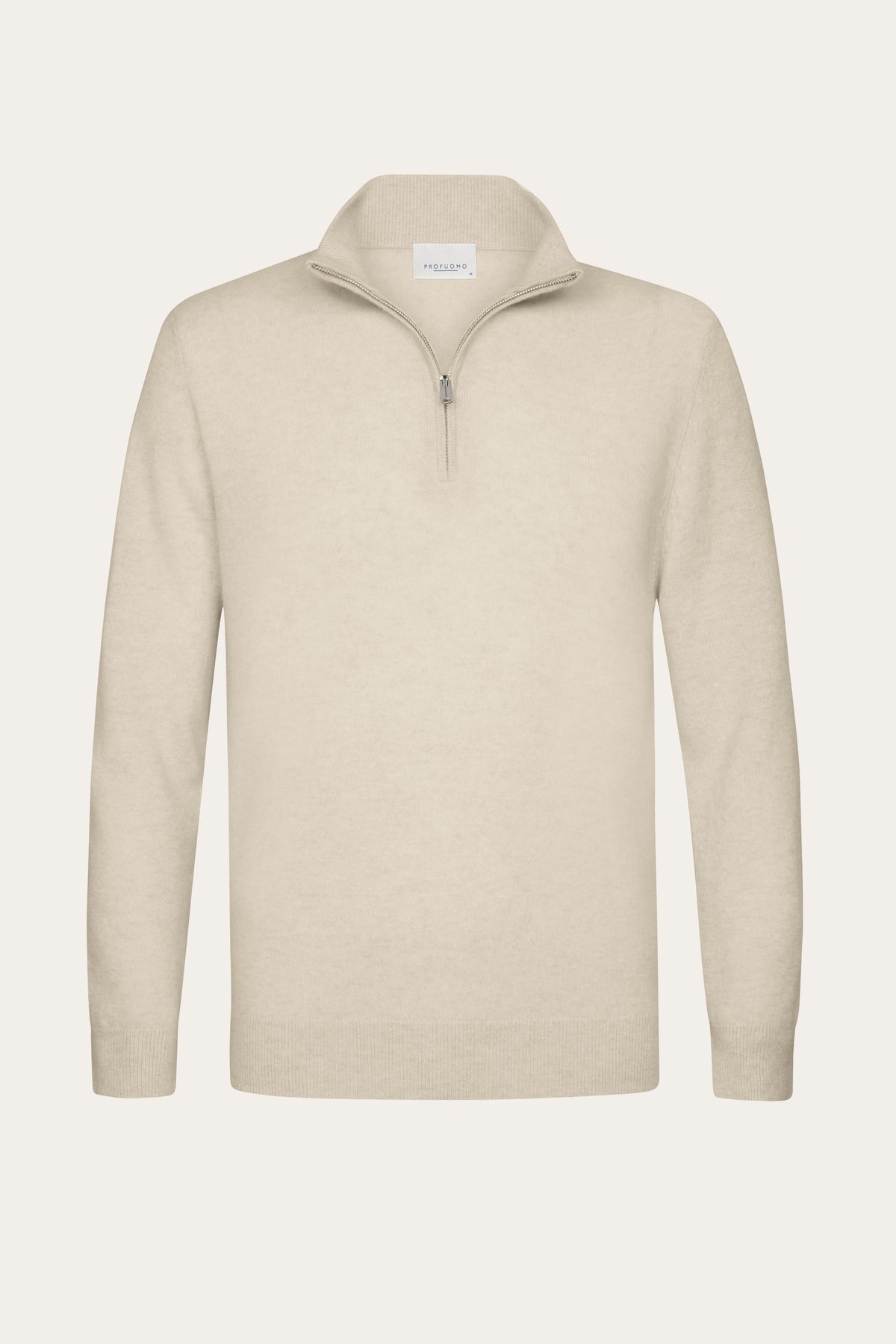 Zand cashmere half zip