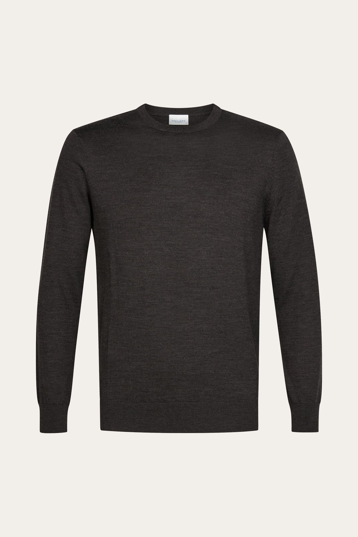 Bruine merino crewneck