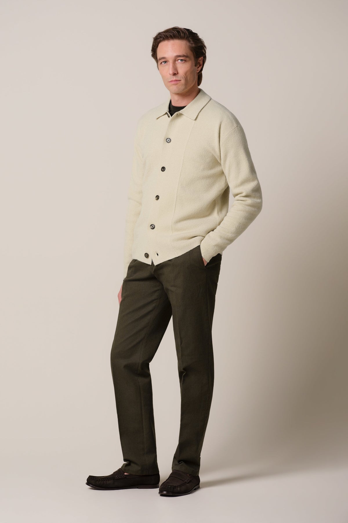 Army stretch twill chino