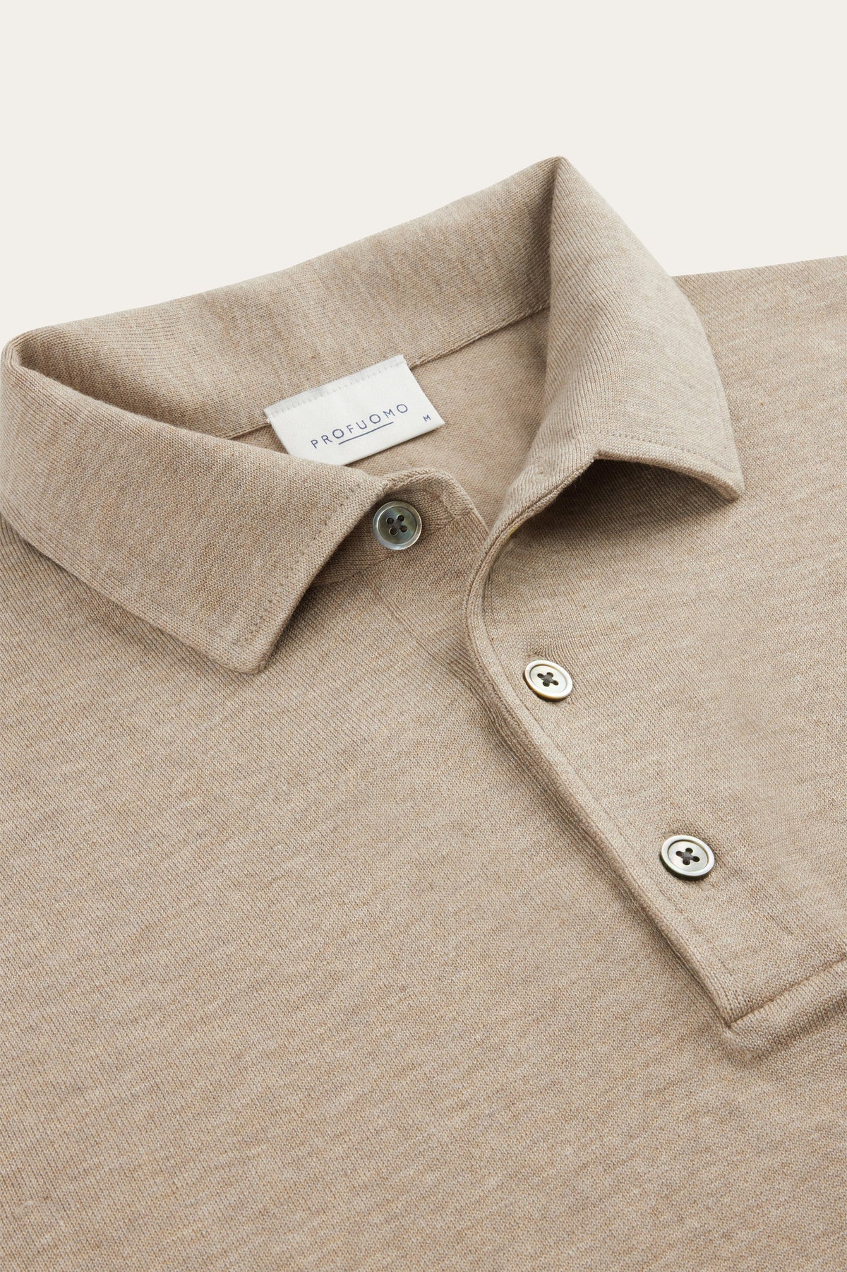 Beige Luxury Basic one piece polo