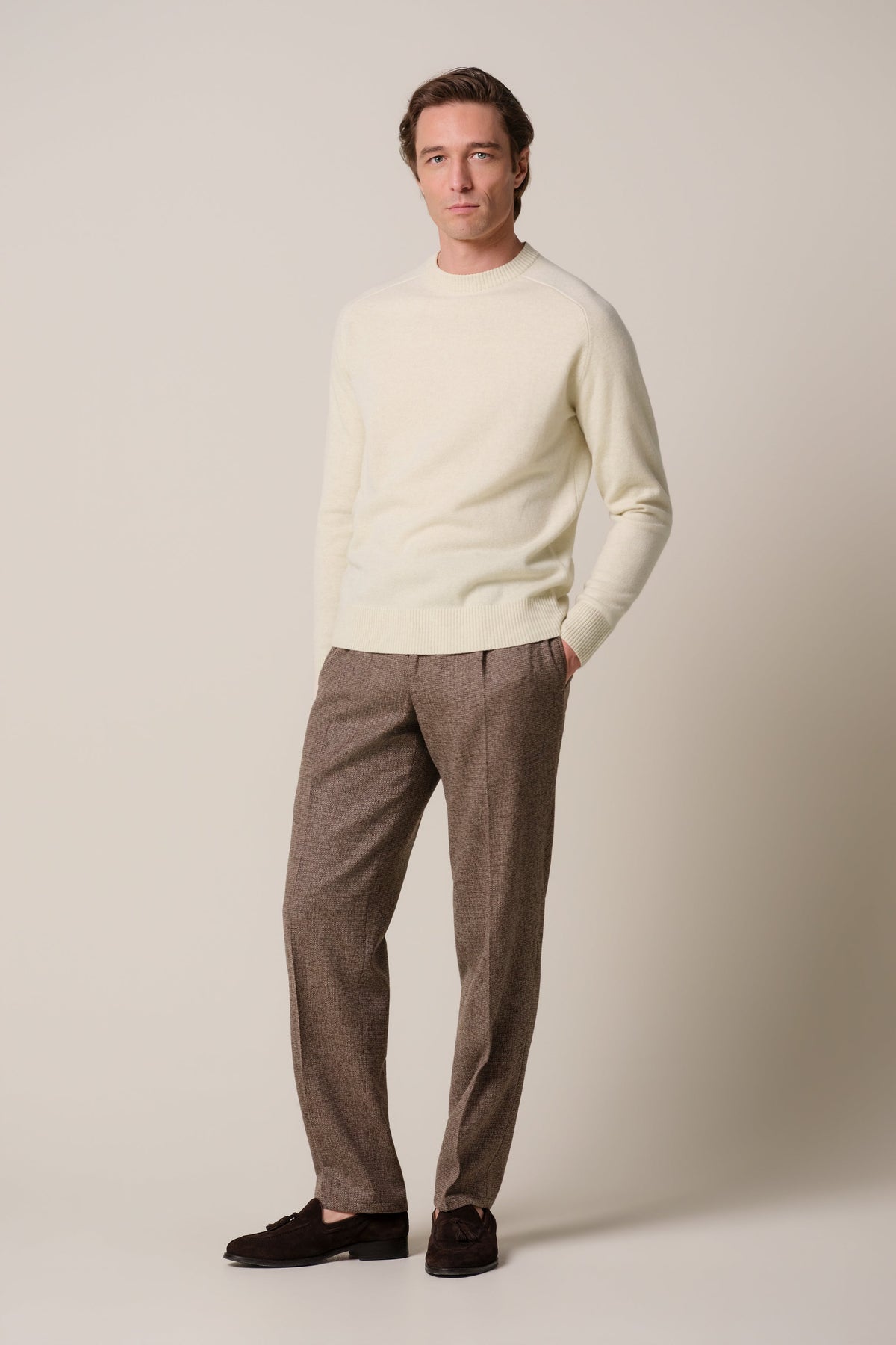 Zand soft wollen crewneck