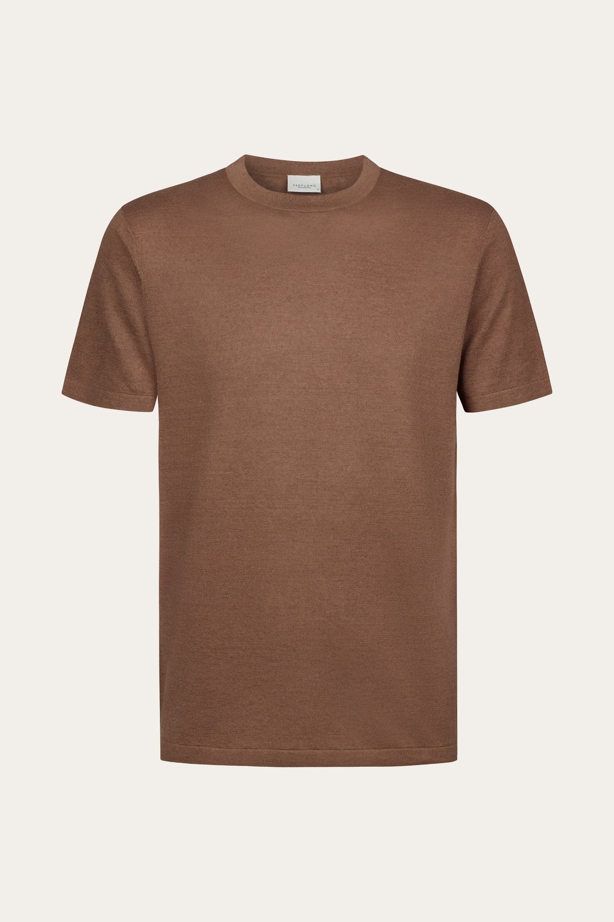 Clay linnen katoenen t-shirt