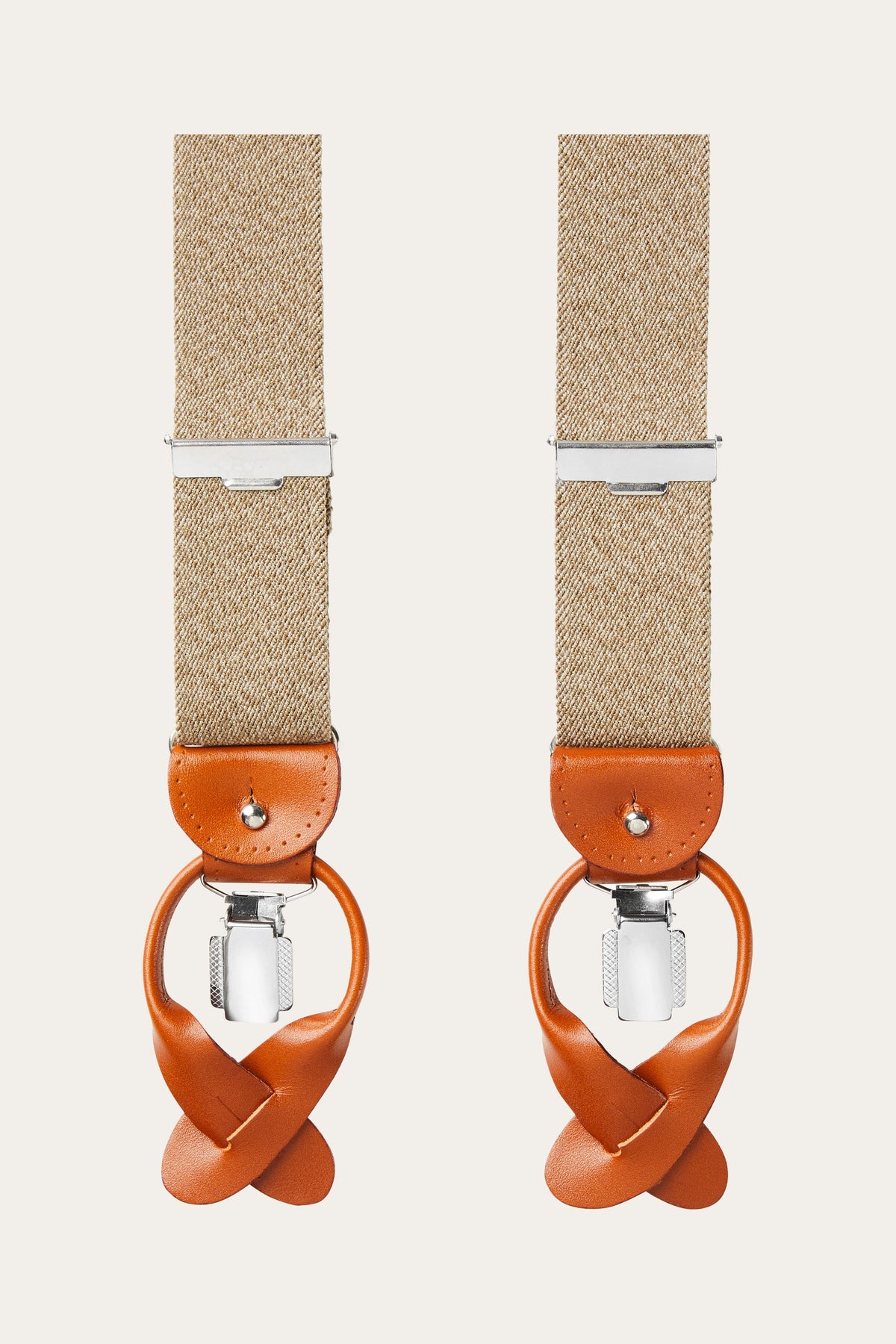 Beige bretels