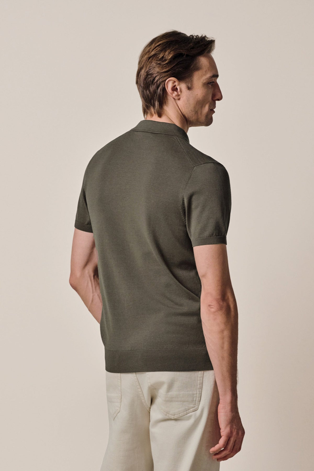 Bruine Luxury Basic polo