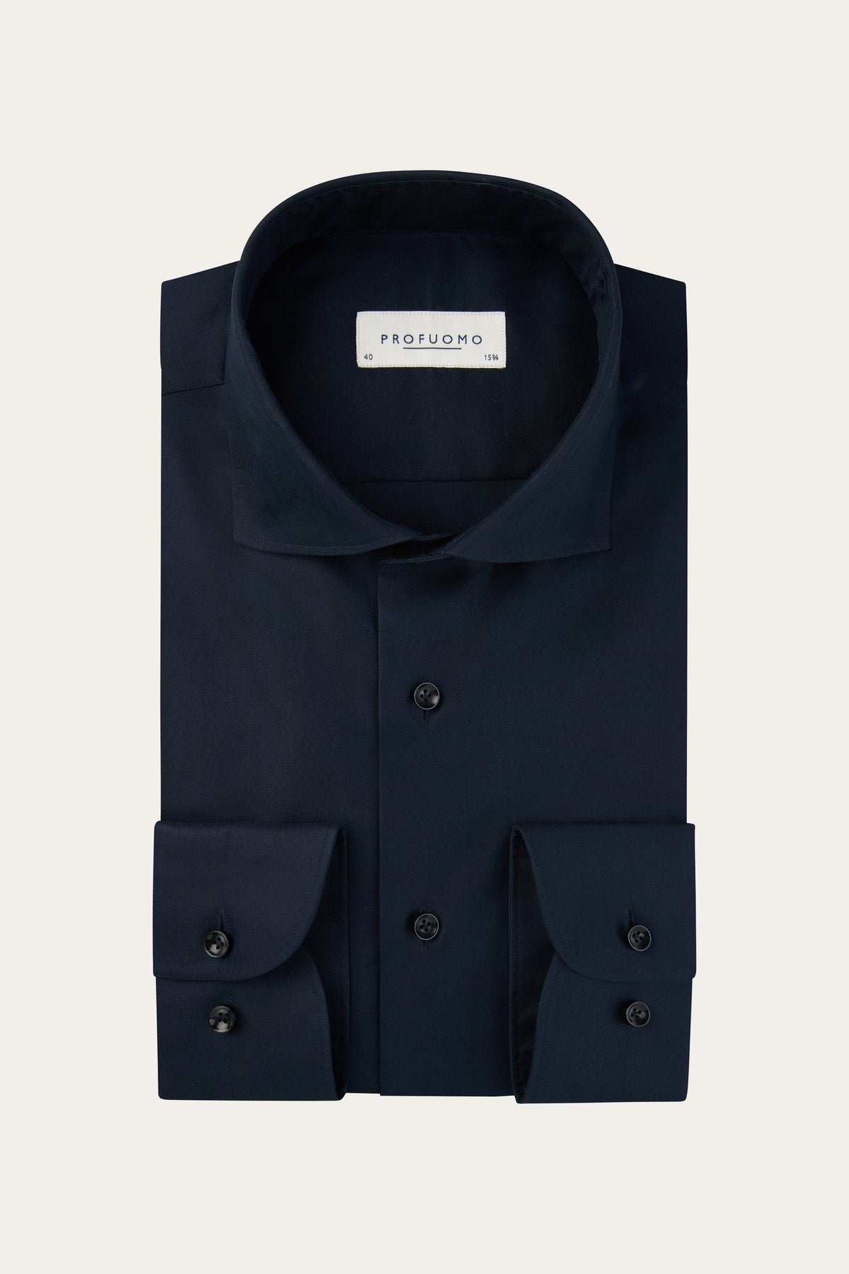 Navy Supima overhemd