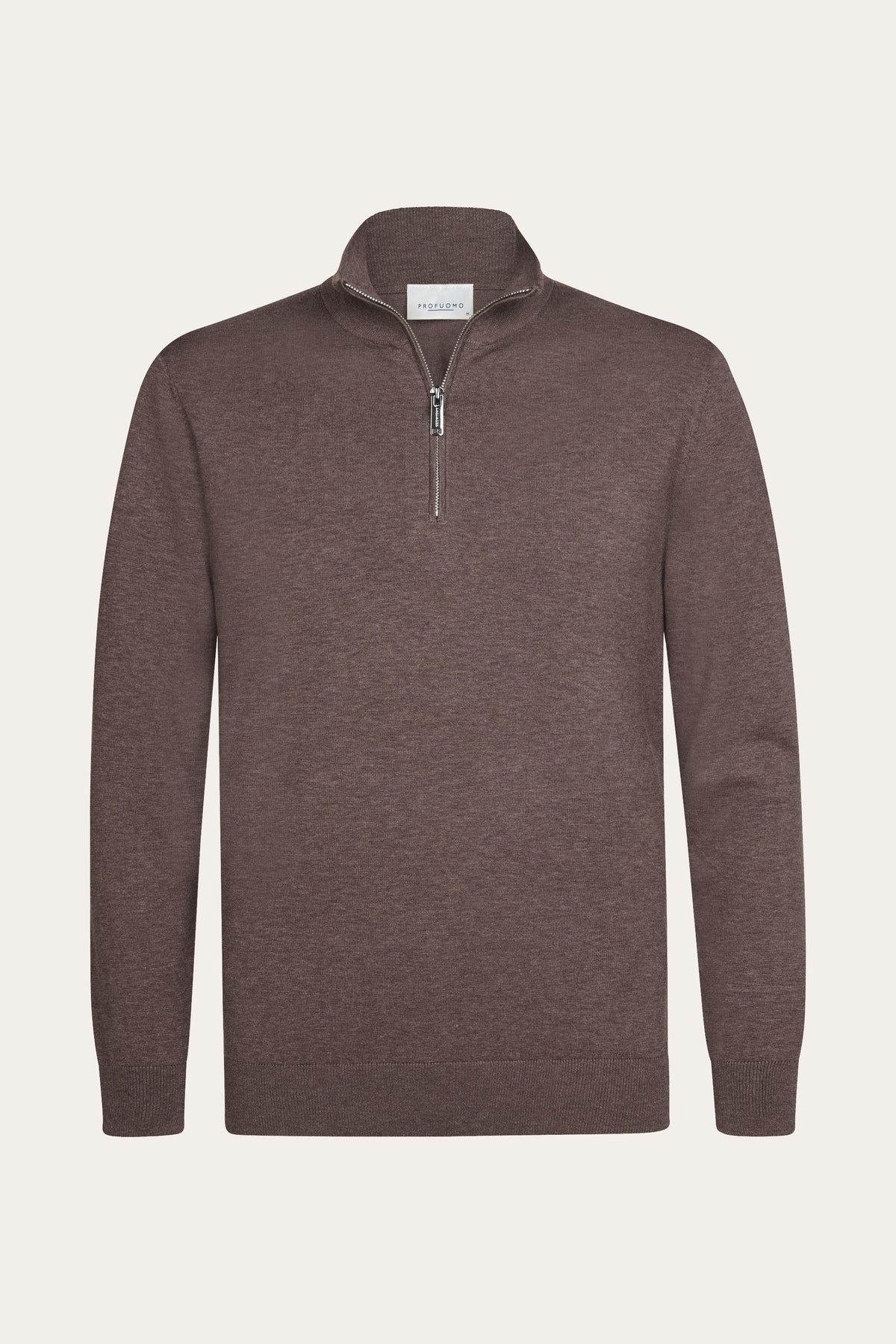 Aubergine Luxury Basic half zip
