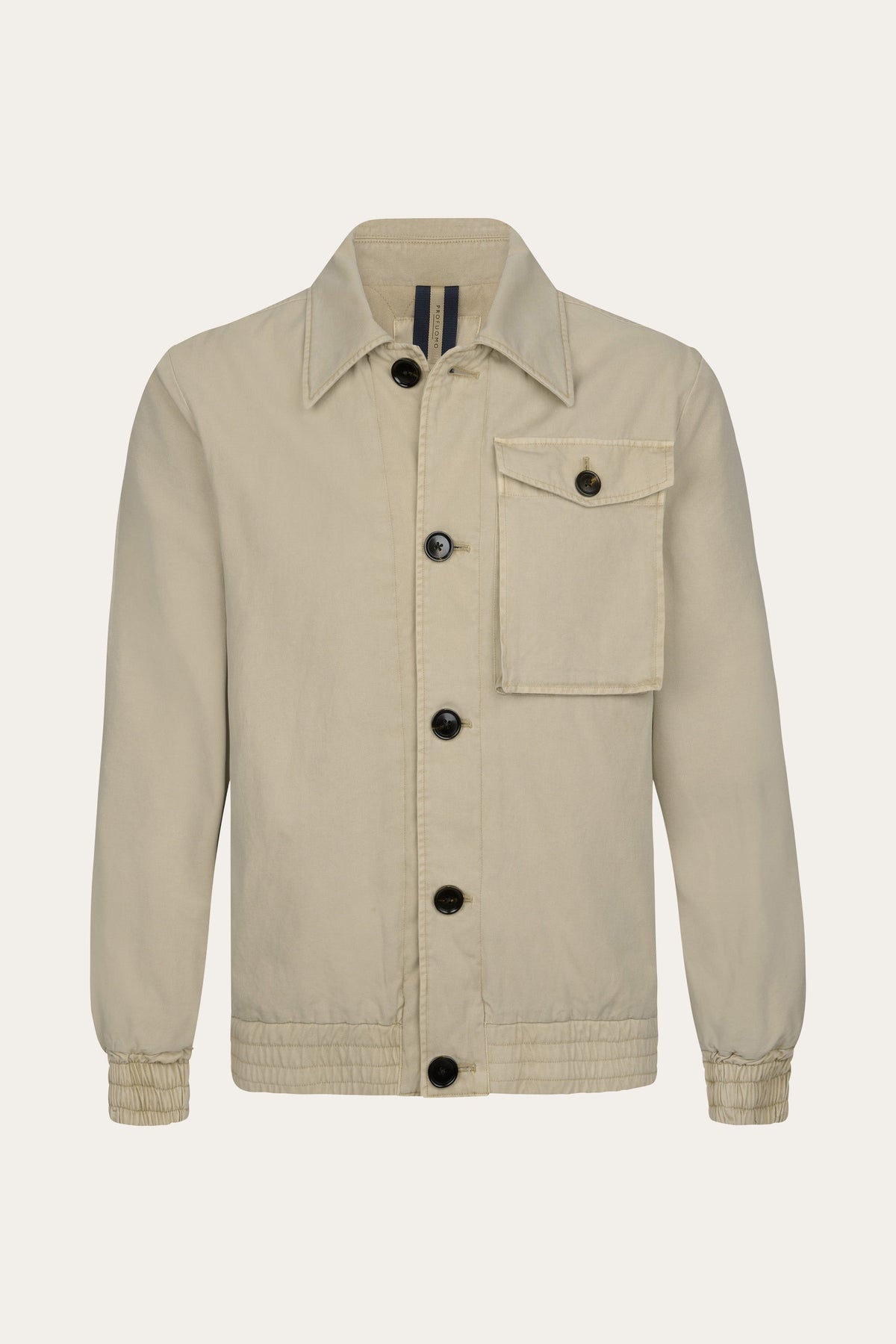 Lichtbeige Antique Dye bomber