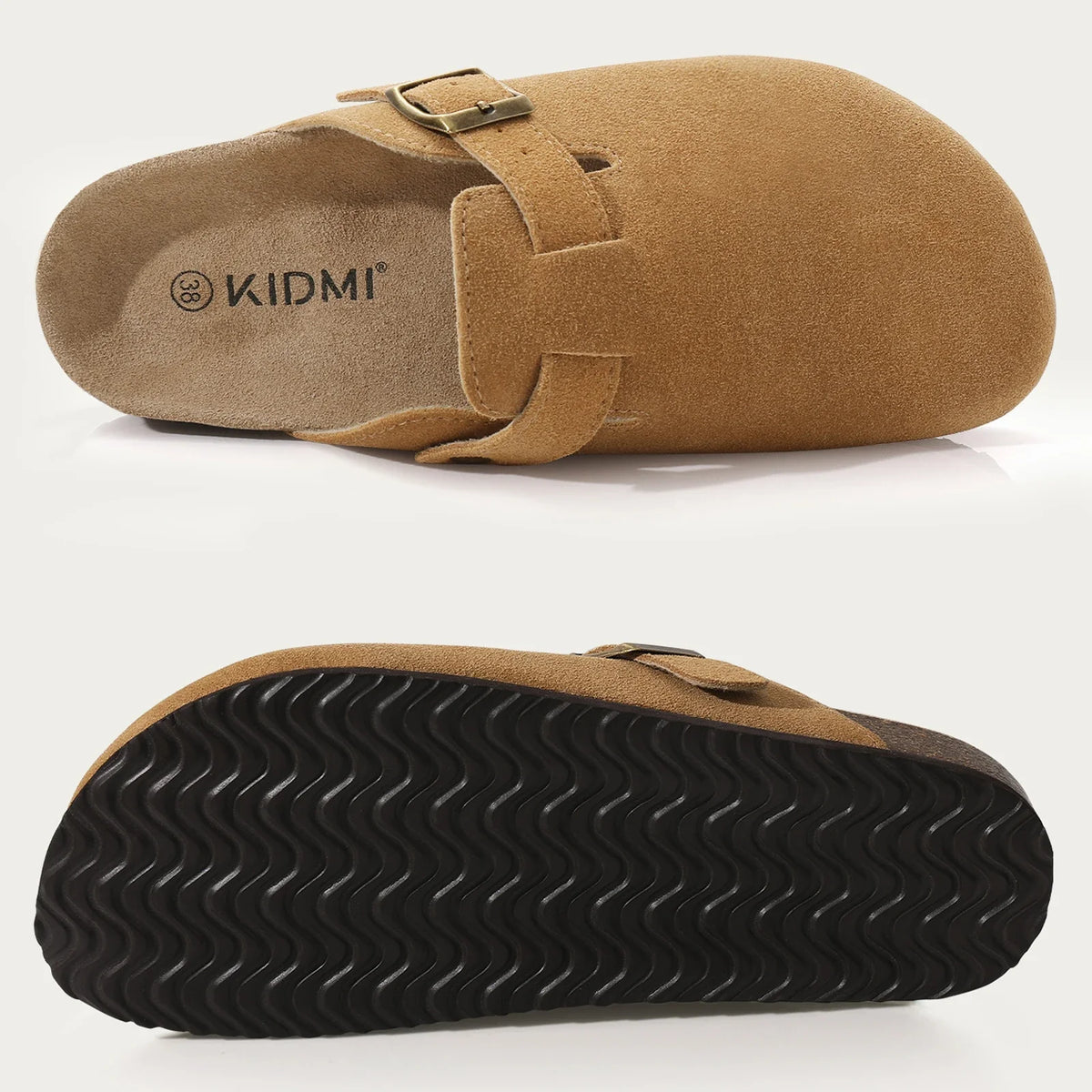 Suede Clogs