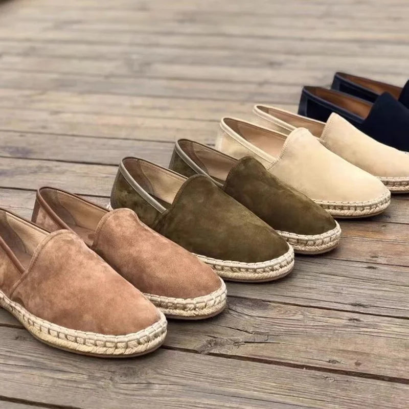Suede Espadrilles