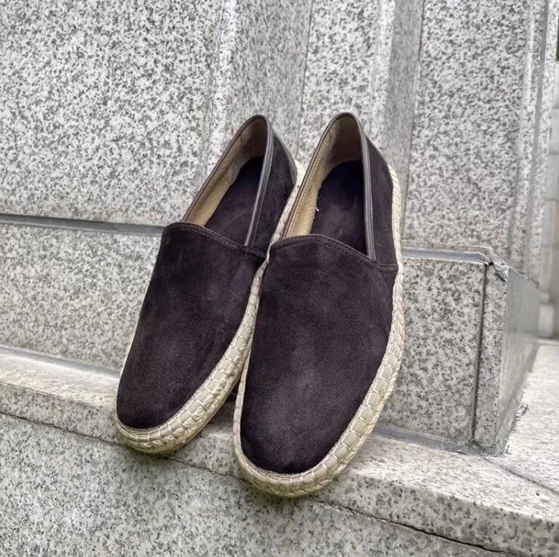 Suede Espadrilles