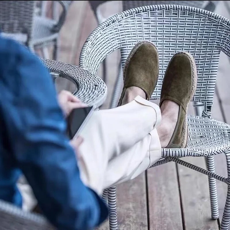 Suede Espadrilles