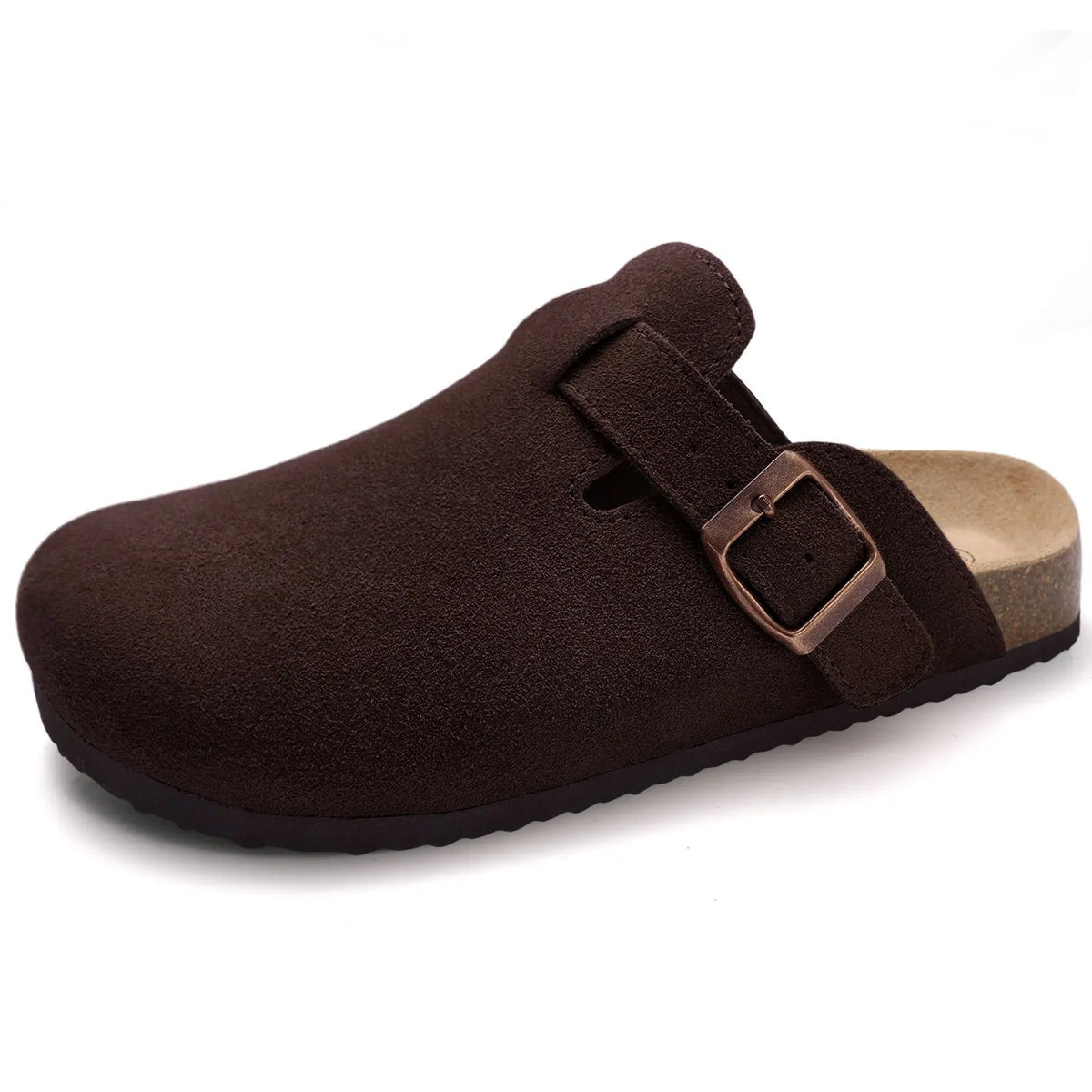 Suede Clogs