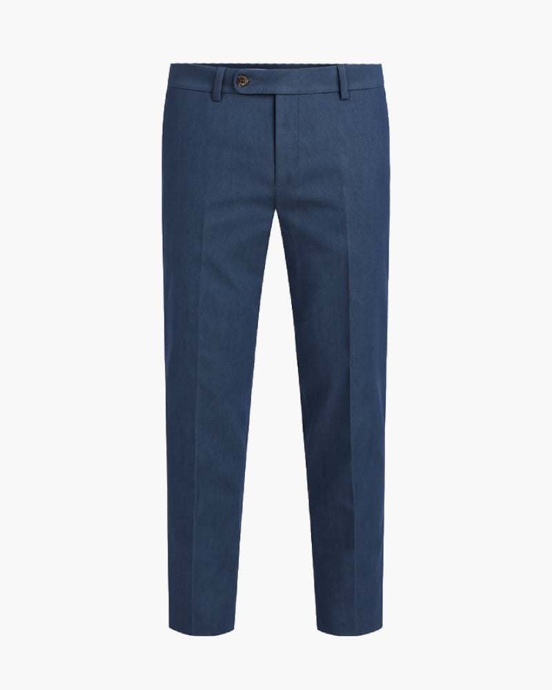 Wide-Leg Linen Trousers for Men
