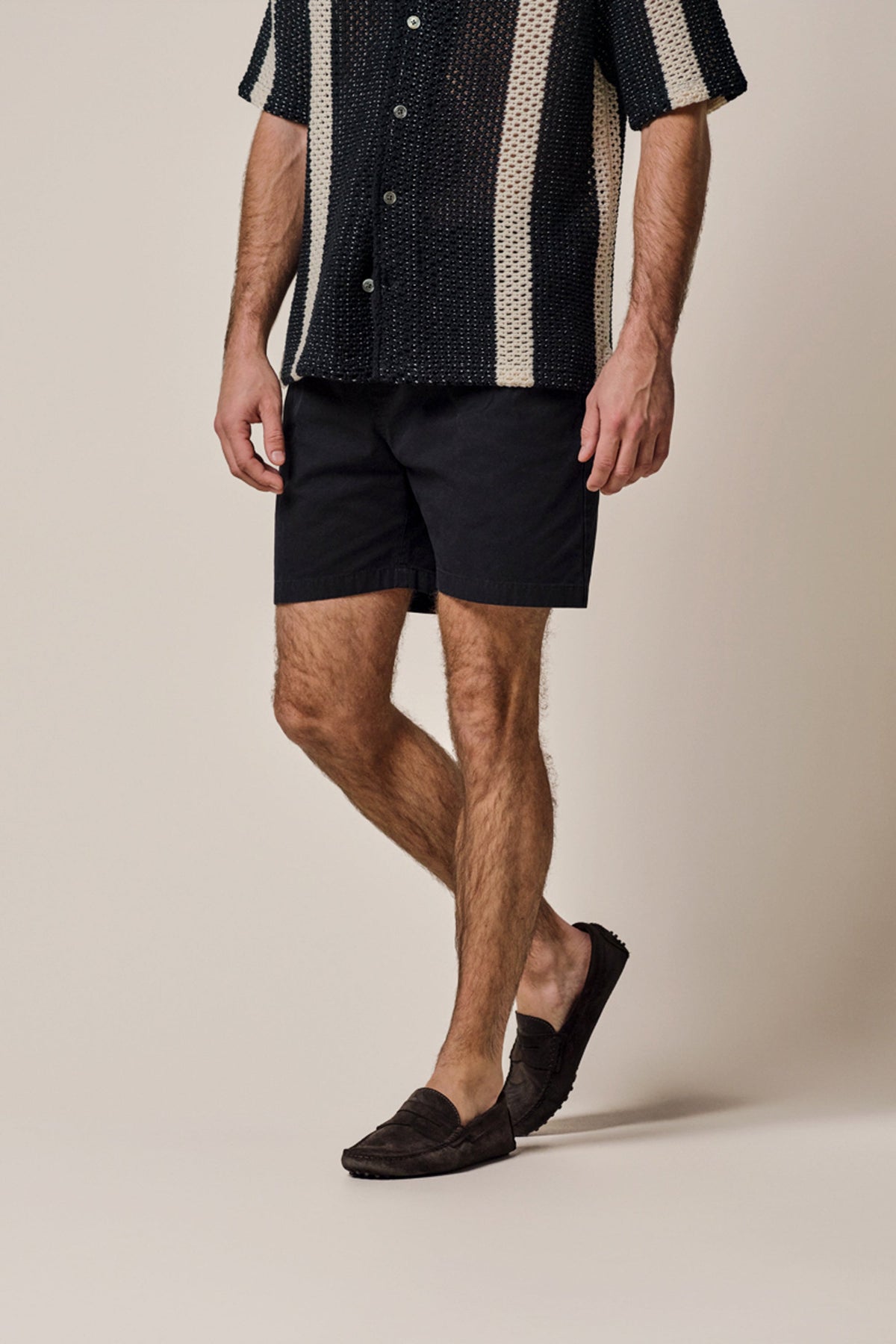 Navy Antique dye shorts