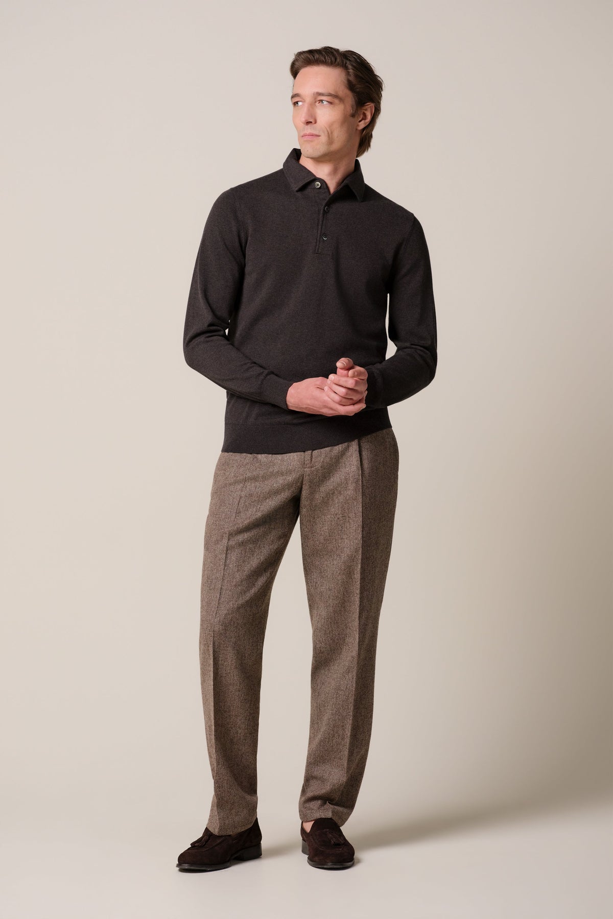 Bruine Luxury Basic one piece polo