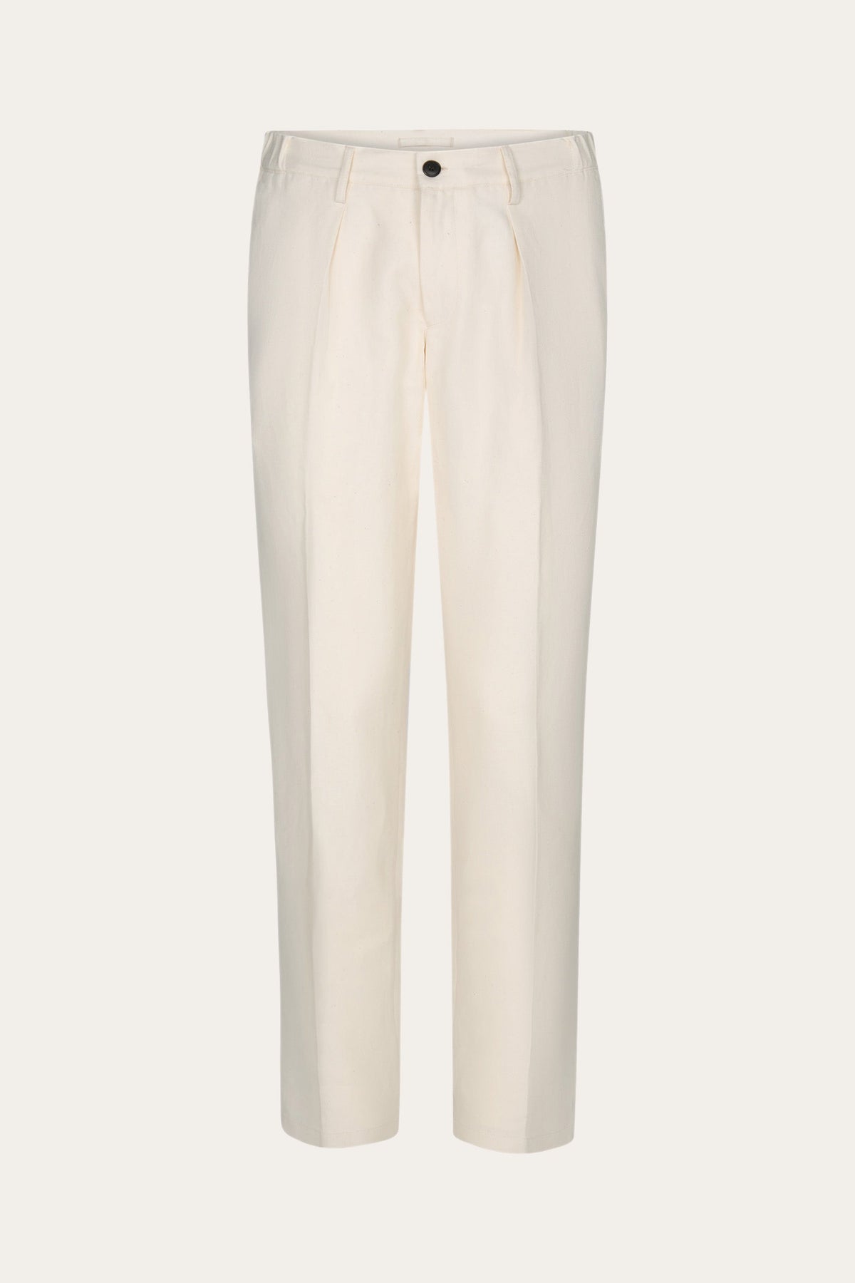 Off-white visgraat chino
