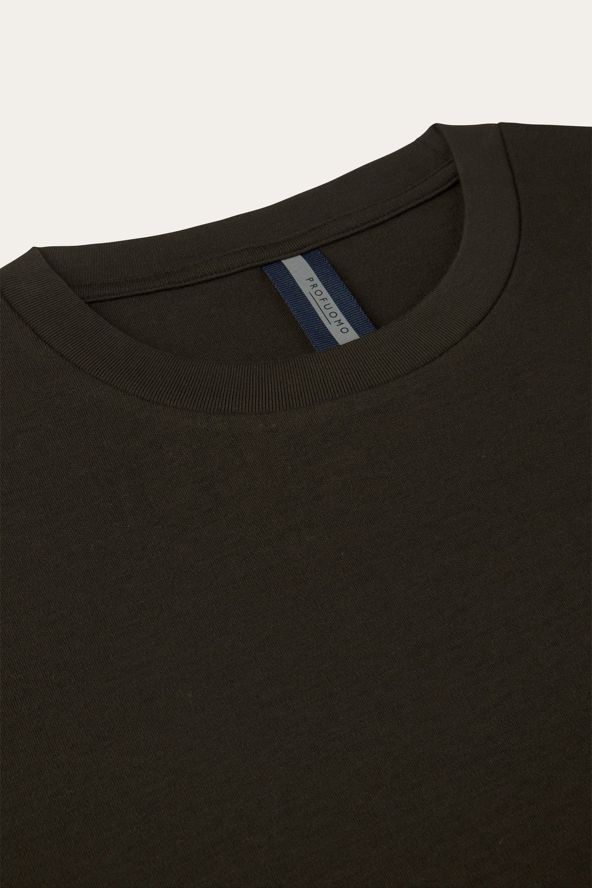 Donkerbruin oversized T-shirt