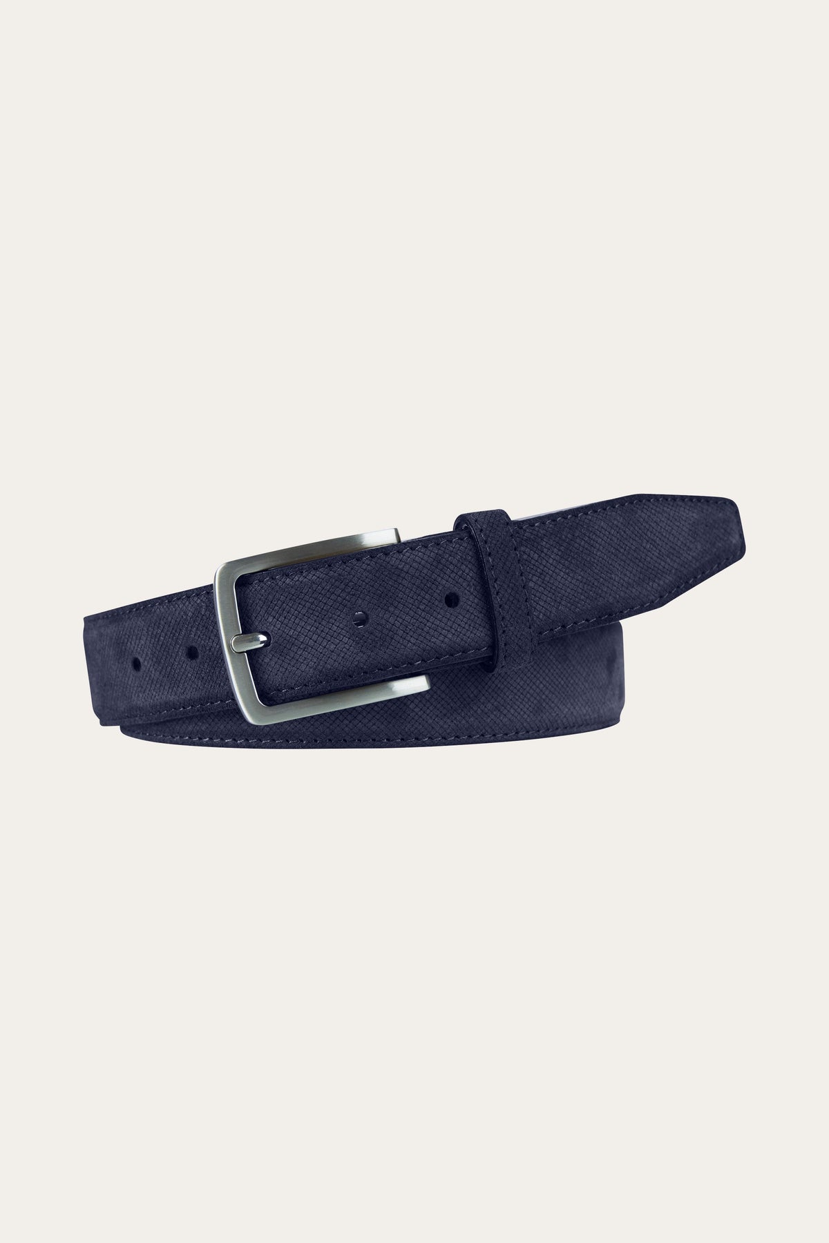 Navy suède riem