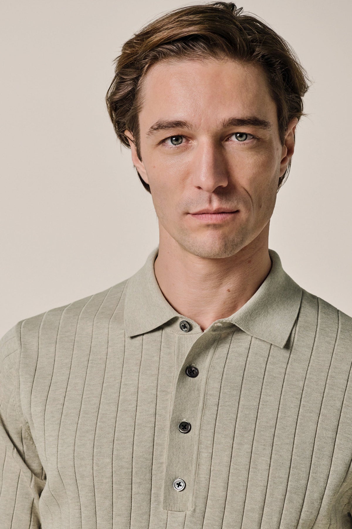 Beige Aero Ease polo