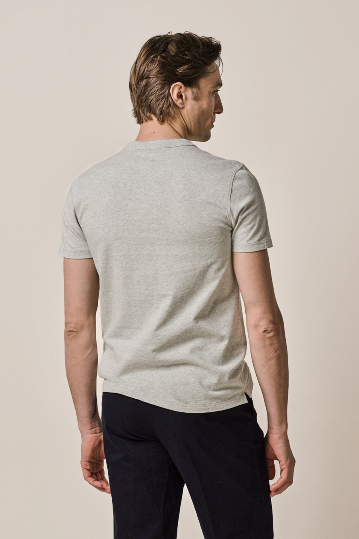 Grijs melange T-shirt