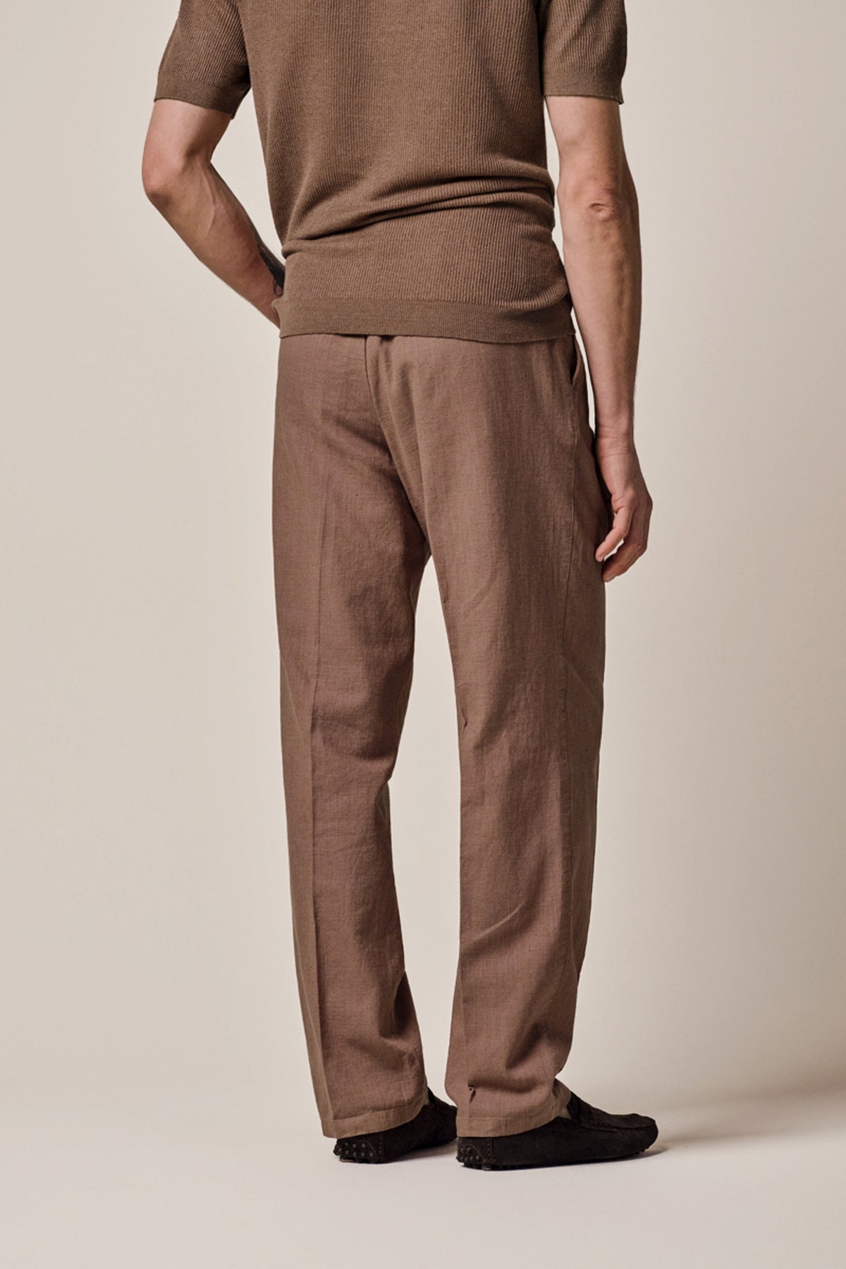 Clay linnen loose fit broek