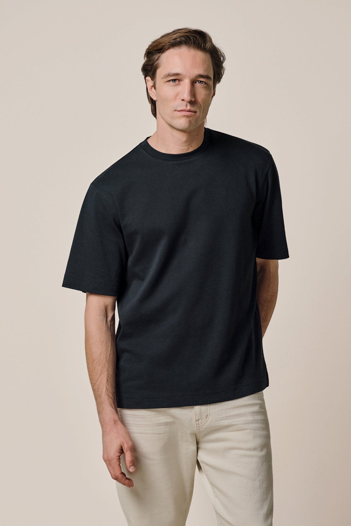 Navy oversized T-shirt