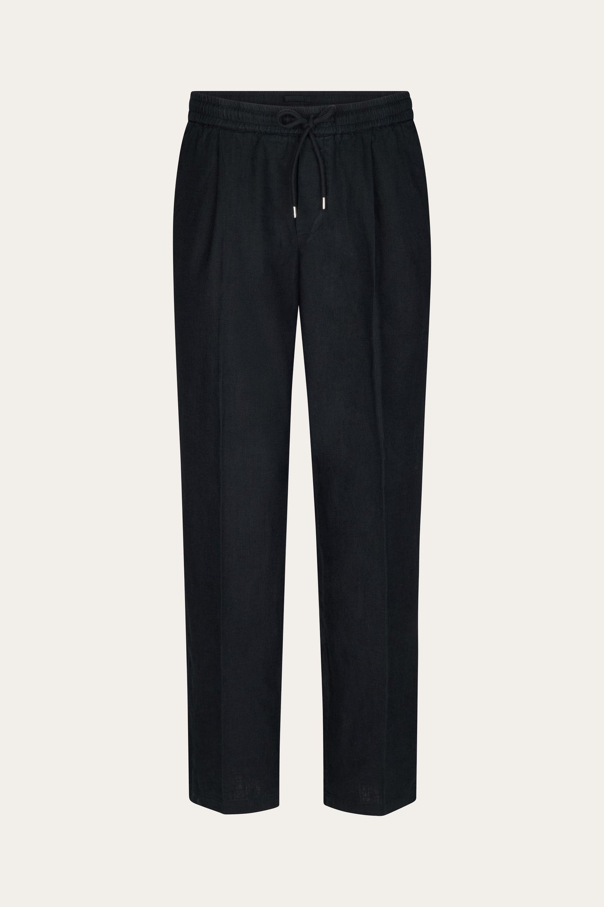 Navy linnen loose fit broek