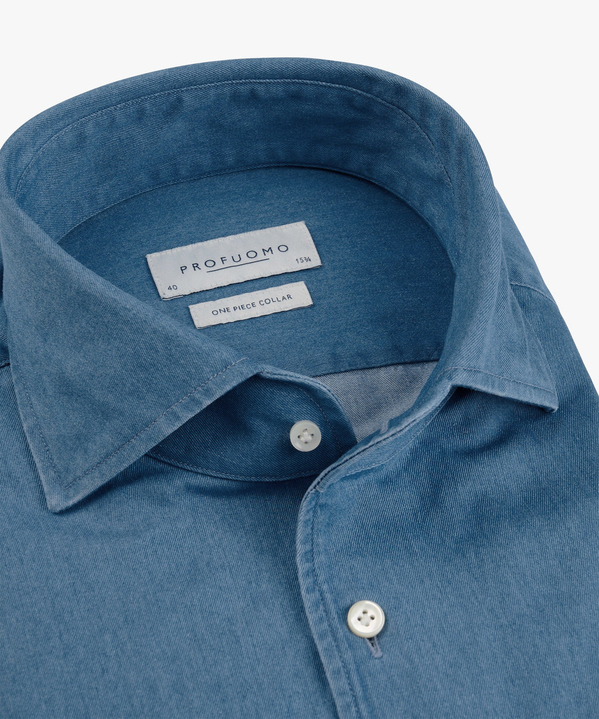 Blauw one piece overhemd