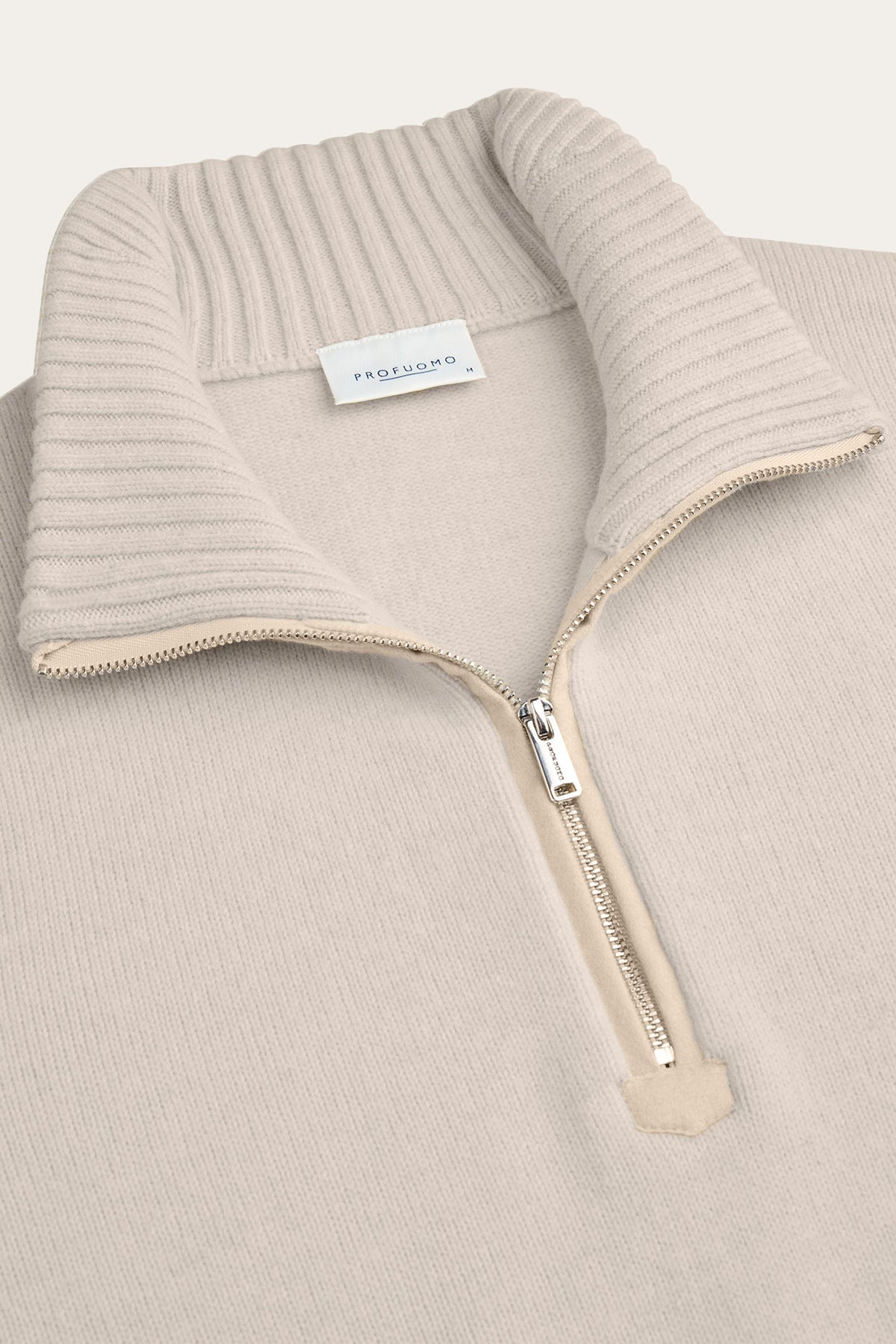 Zand soft wollen half zip