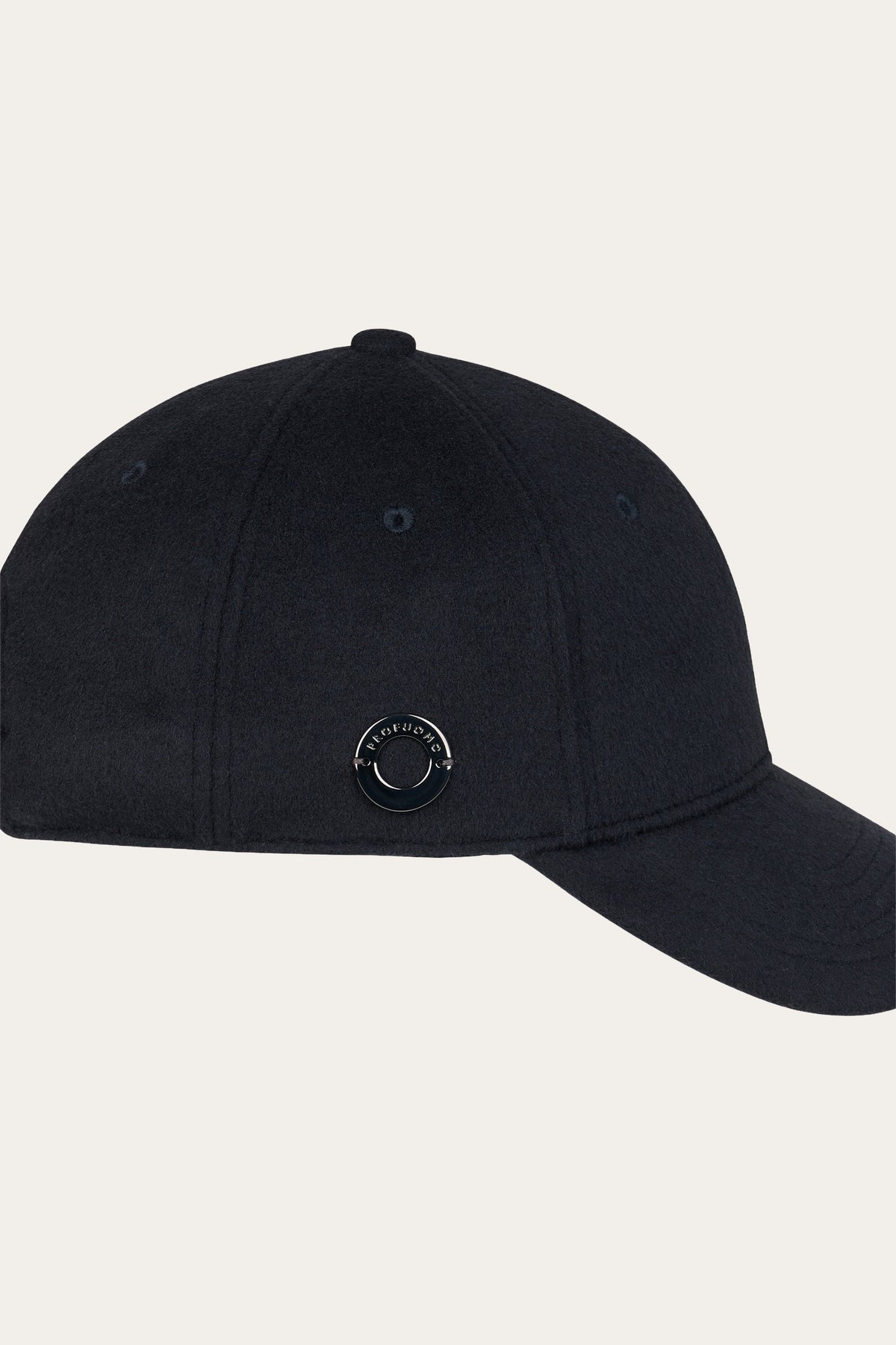 Navy wollen baseball cap
