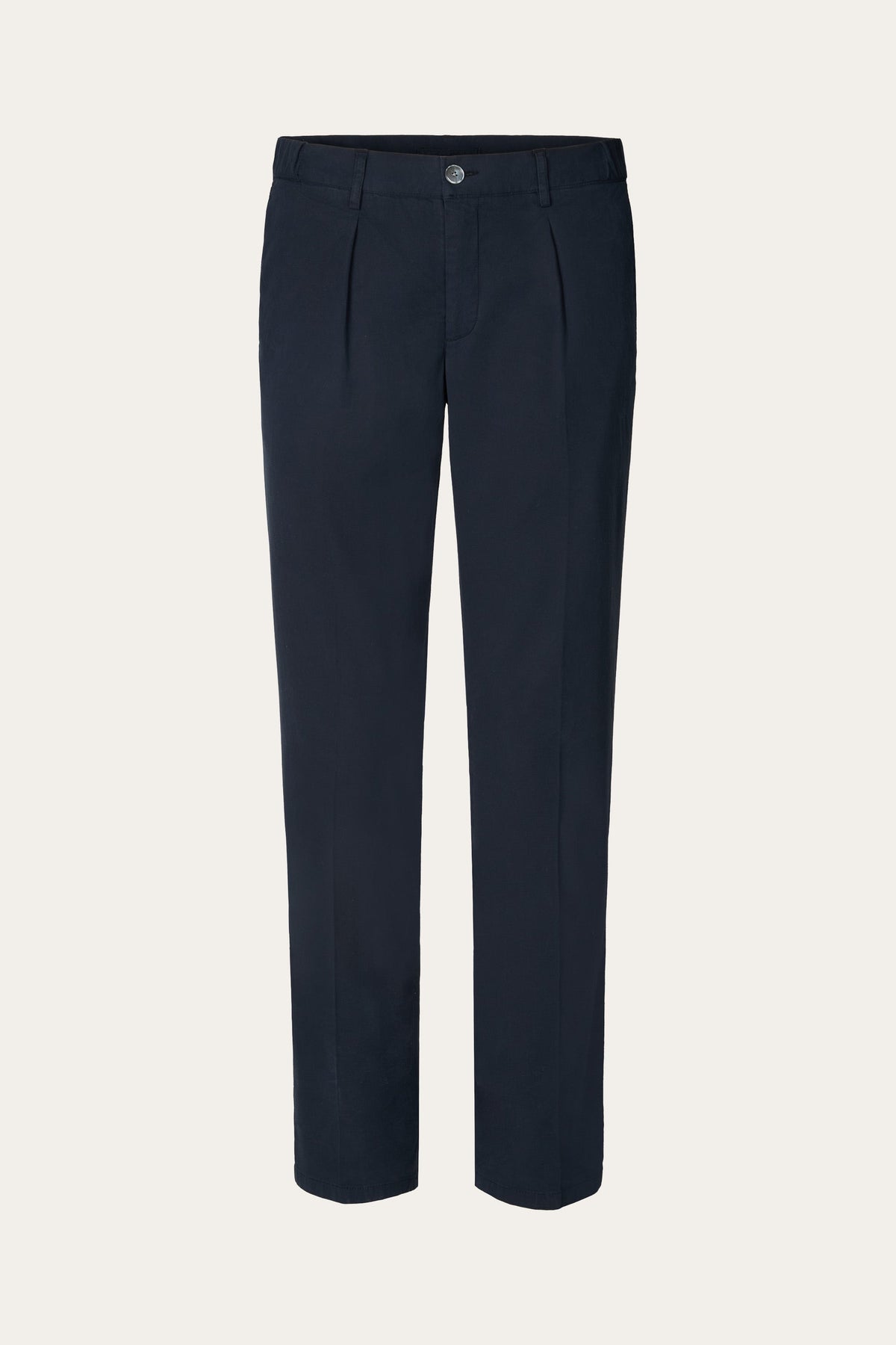 Navy stretch chino
